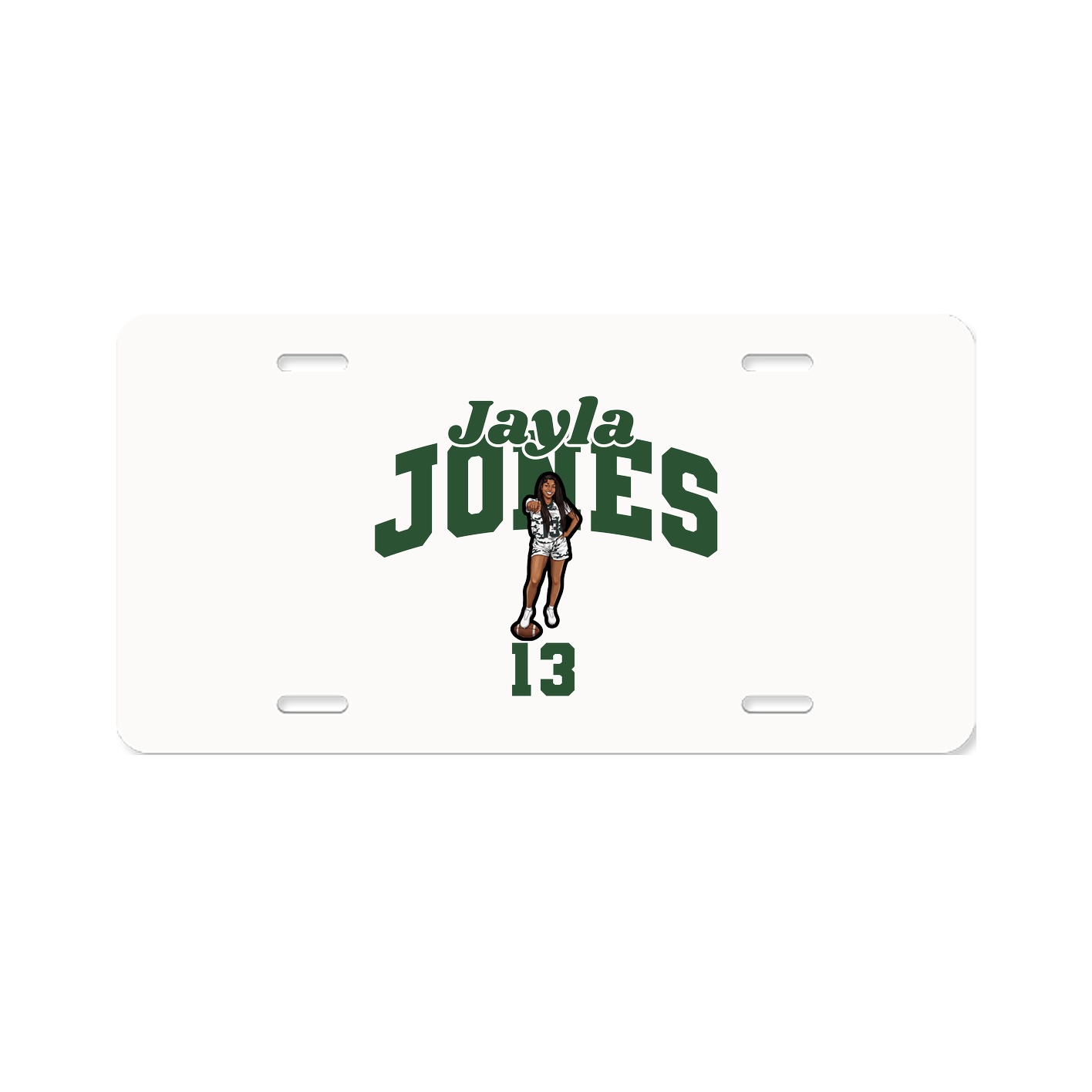 License Plate — Signature Arch in Classic