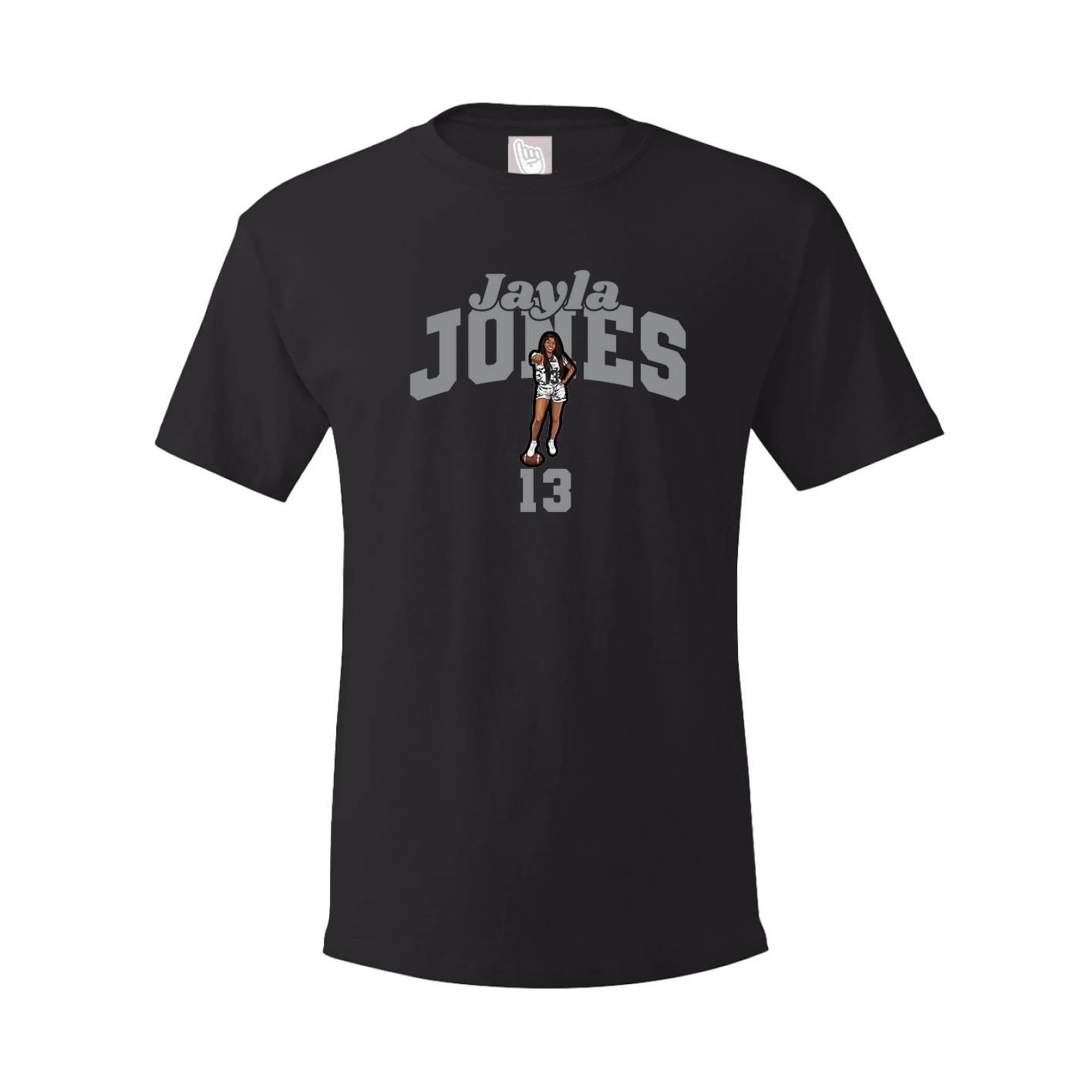 Tee — Signature Arch in Black