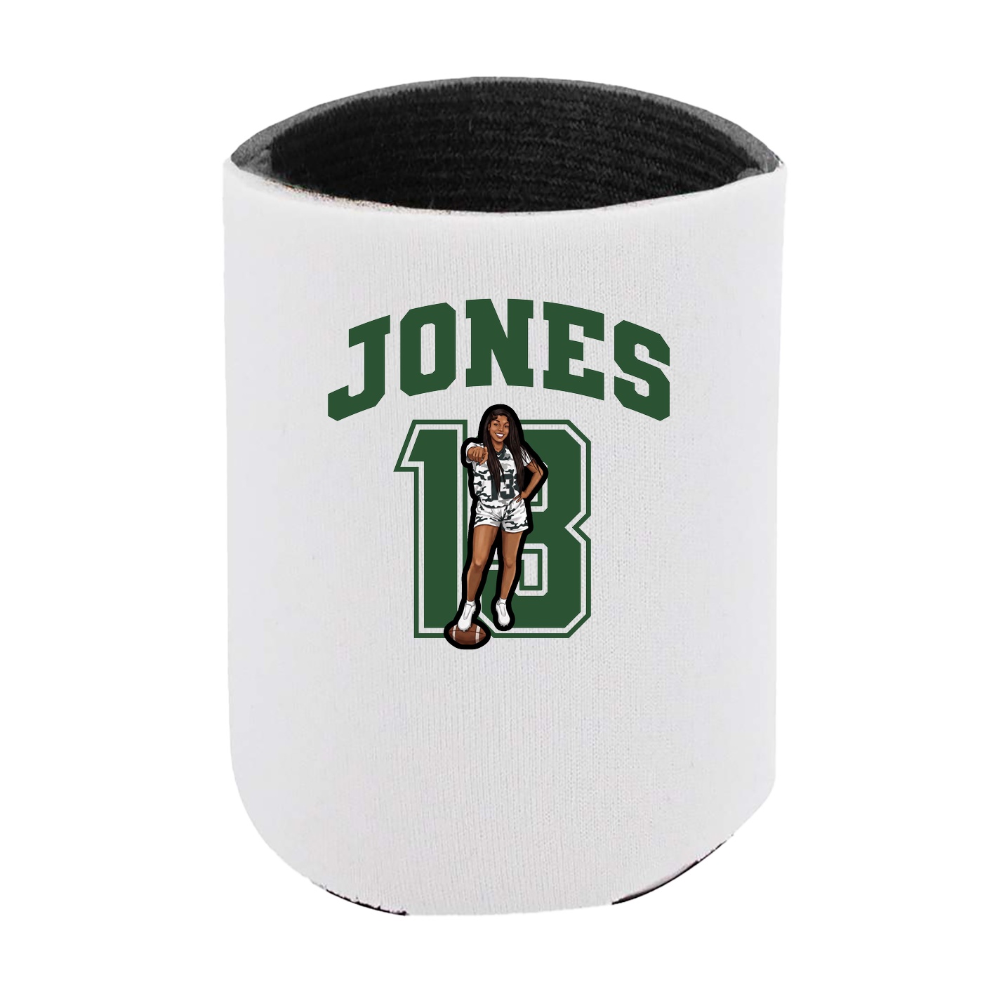 Can Holder — Number in White