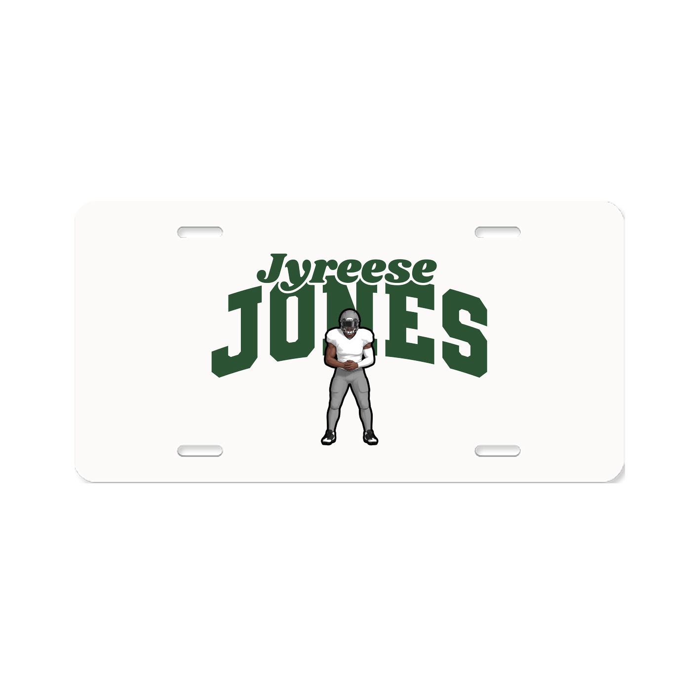 License Plate — Signature Arch in Classic