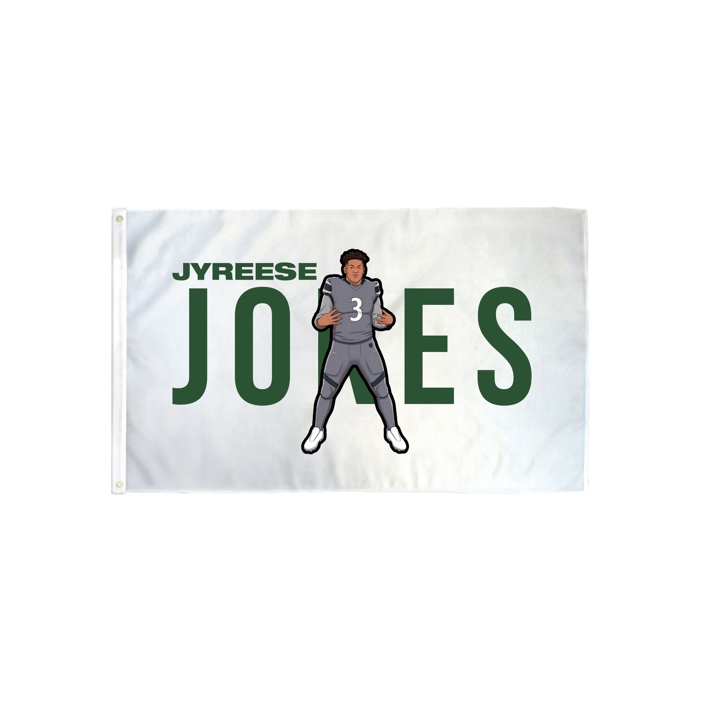 3x5 Flag — Player Name in Classic
