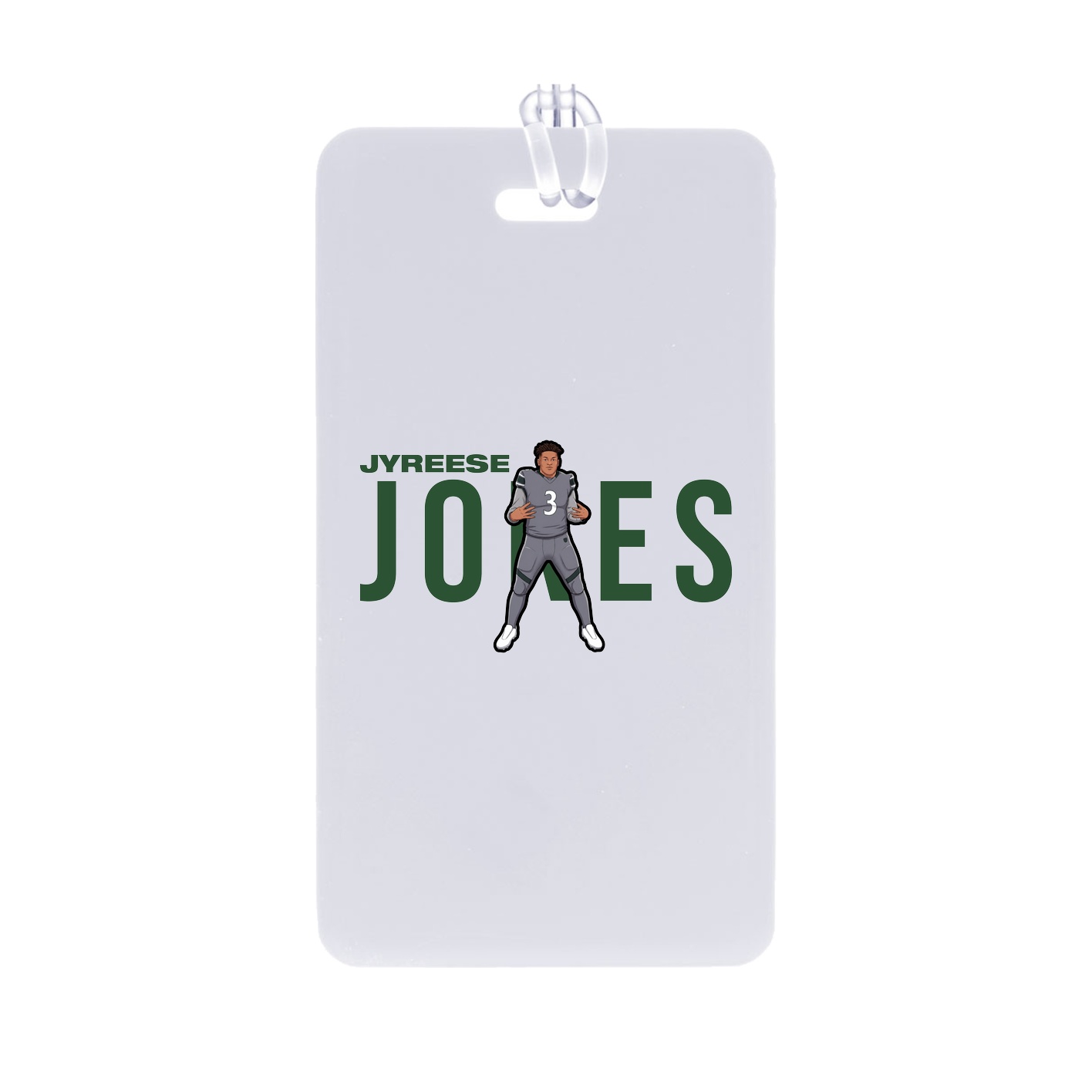 Bag Tag — Player Name in Classic