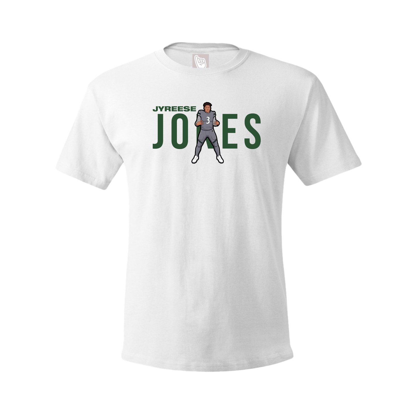 Youth Tee — Player Name in White