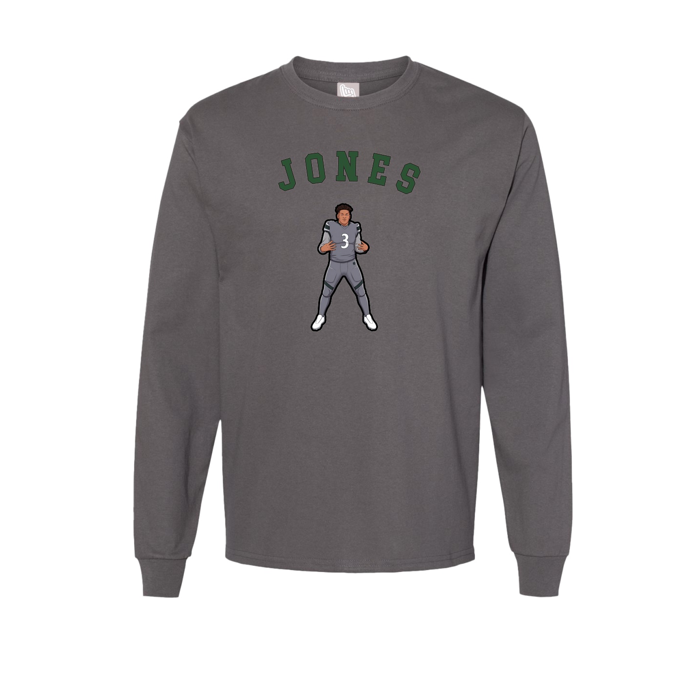 Long Sleeve Tee — Shirsey Arch in Grey