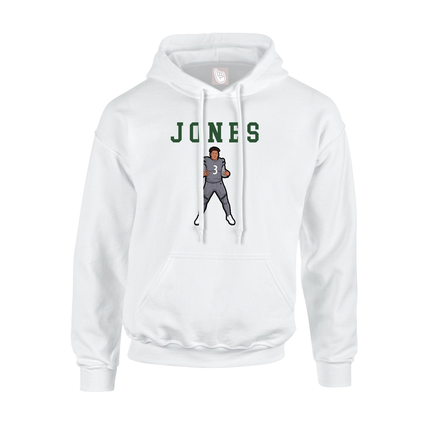 Youth Hoodie — Shirsey in White