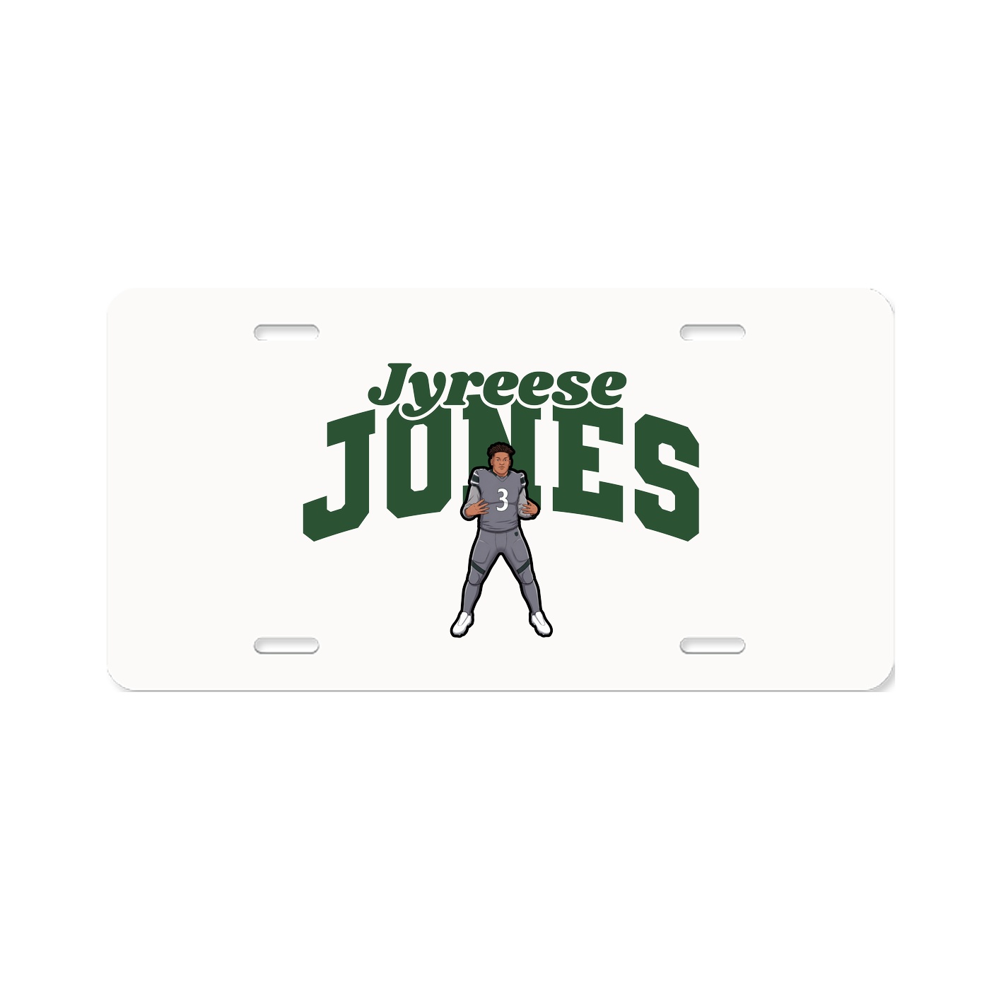 License Plate — Signature Arch in Classic