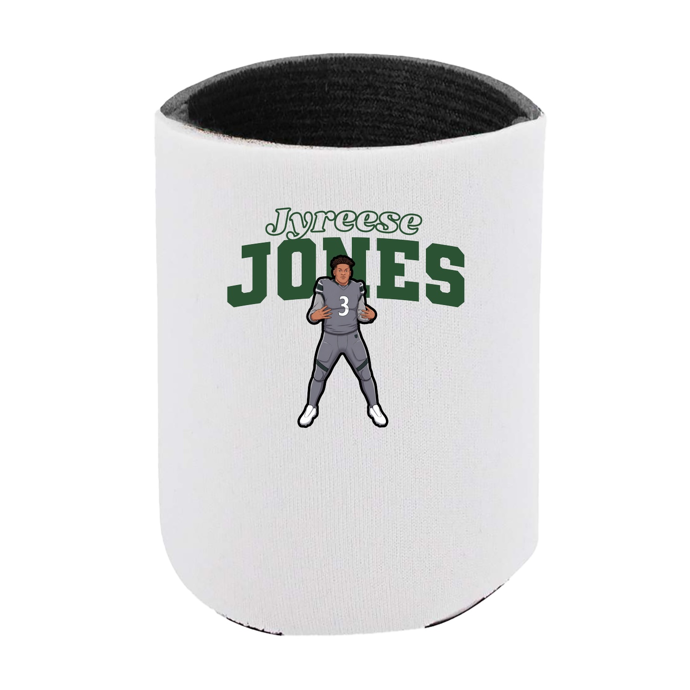 Can Holder — Name Arch in White