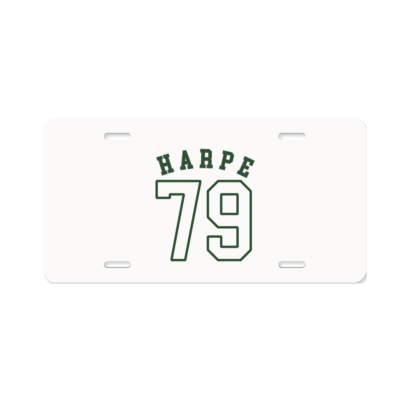 License Plate — Shirsey Arch in Classic