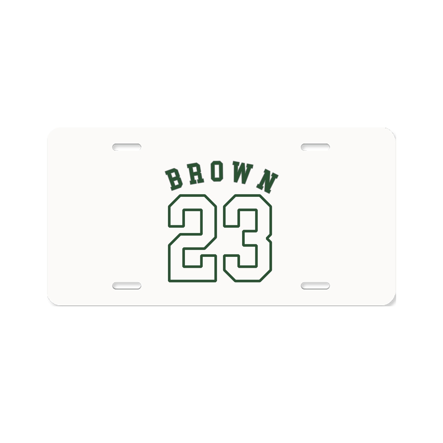License Plate — Shirsey Arch in Classic