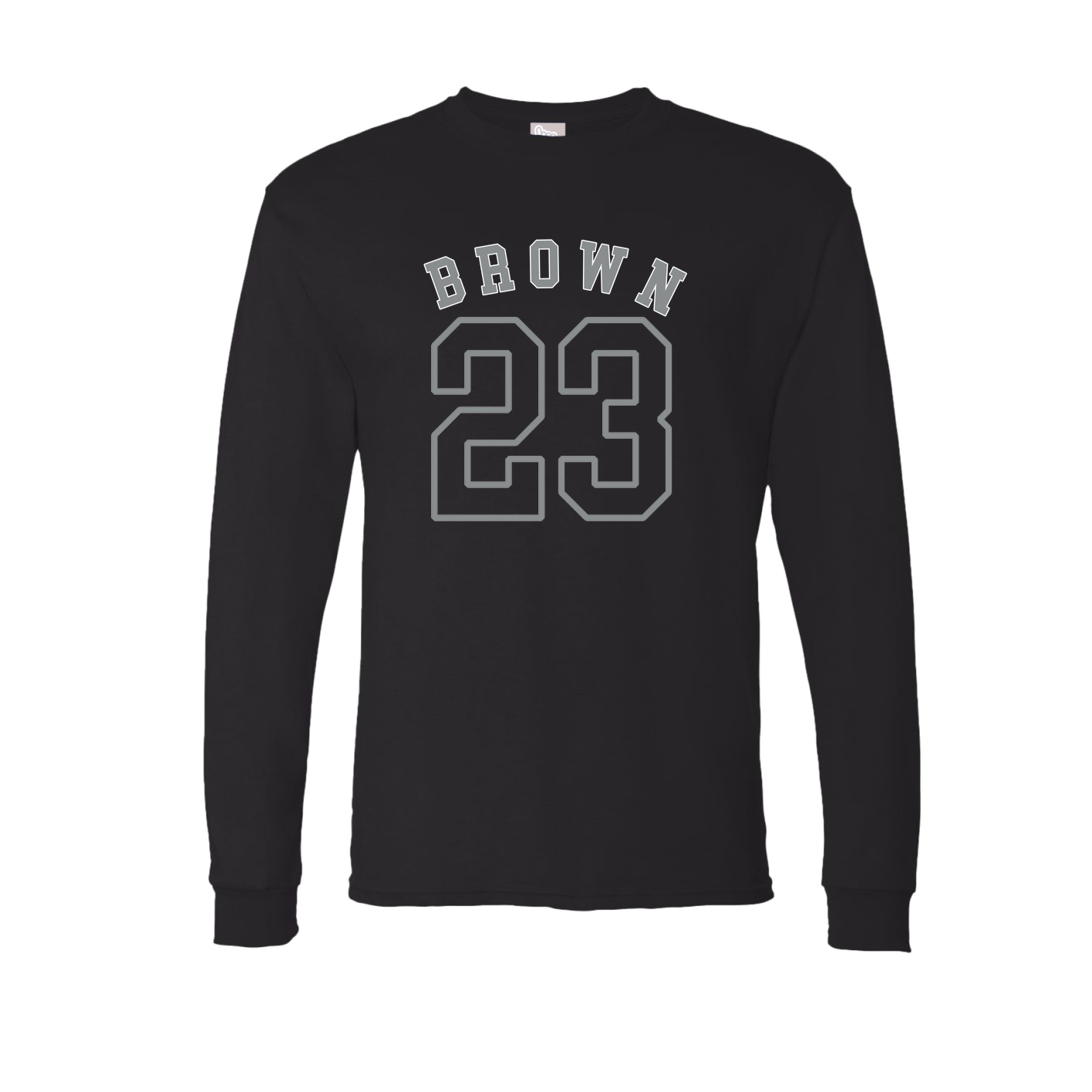 Long Sleeve Tee — Shirsey Arch in Black