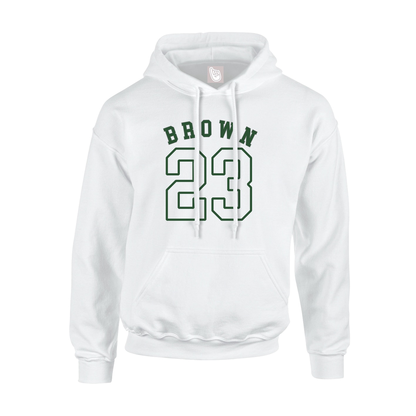Hoodie — Shirsey Arch in White