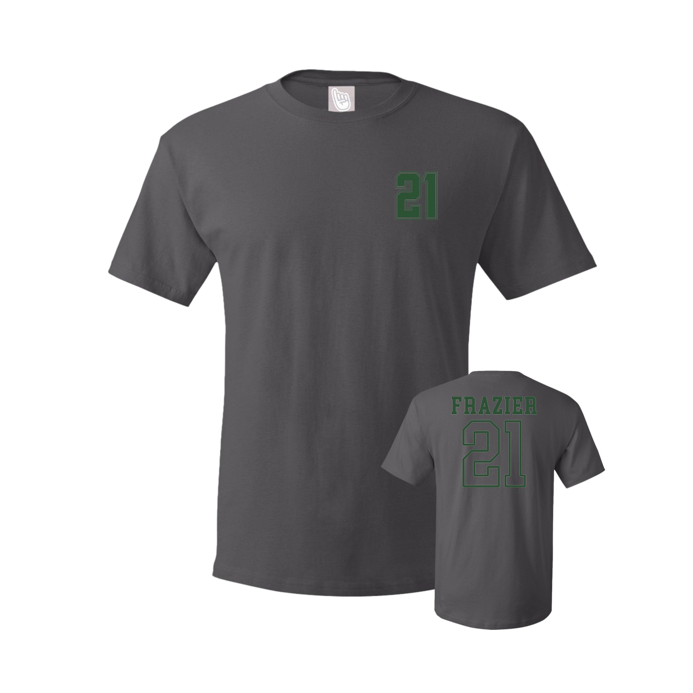 Tee — Chest Back in Grey