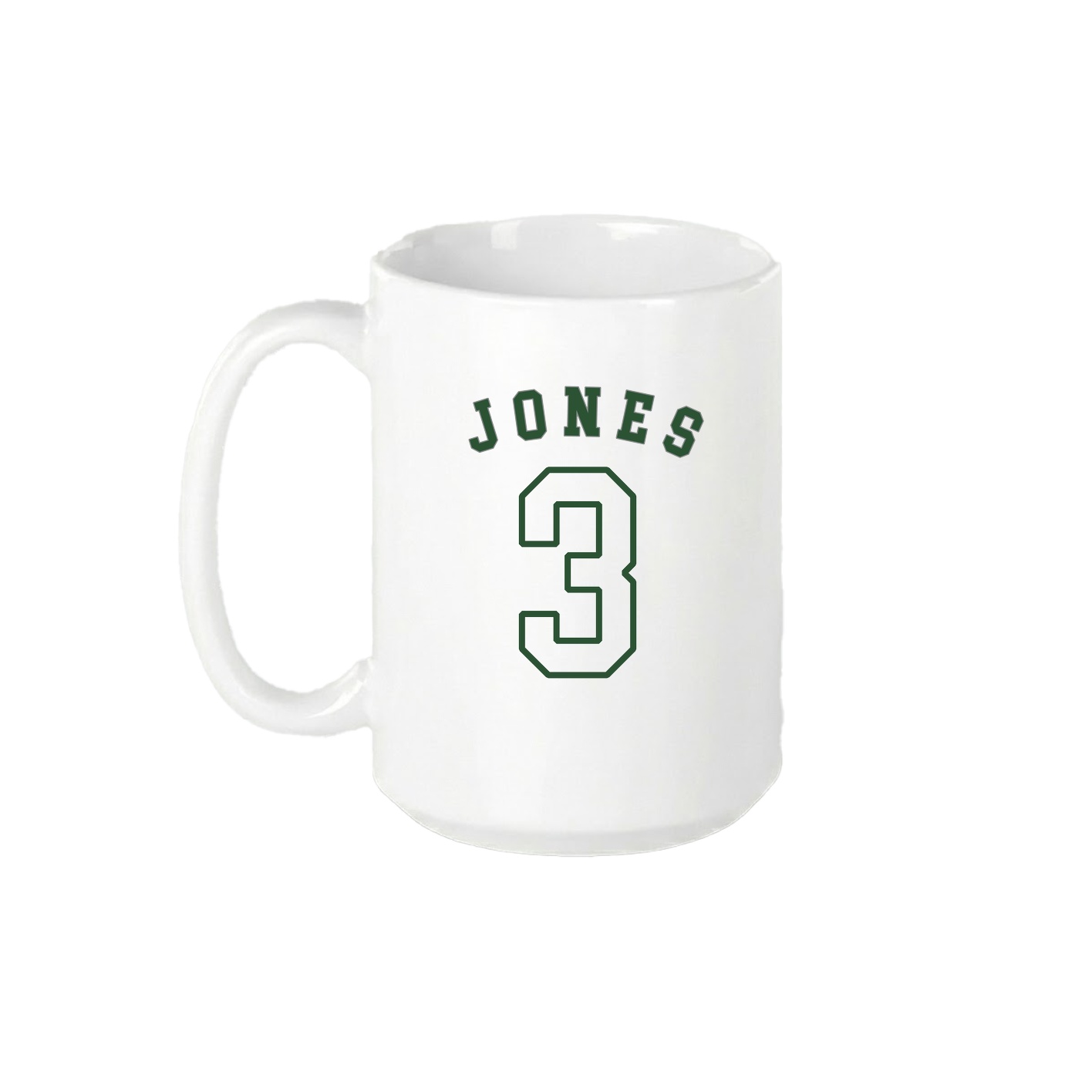 15oz Coffee Mug — Shirsey Arch in White