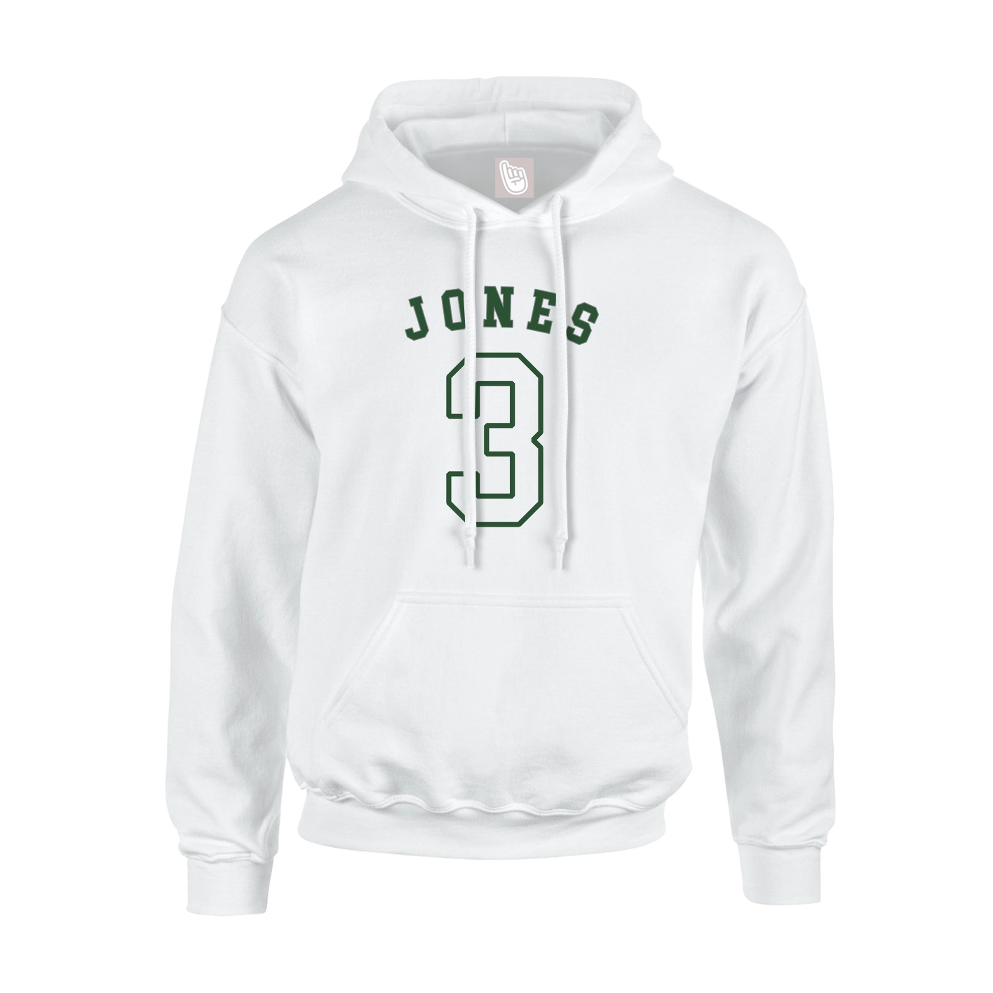 Hoodie — Shirsey Arch in White
