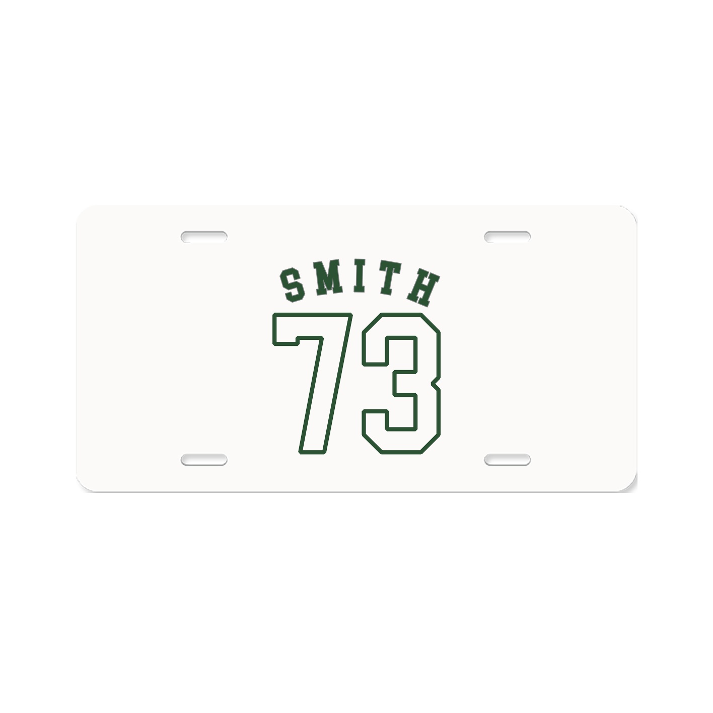 License Plate — Shirsey Arch in Classic