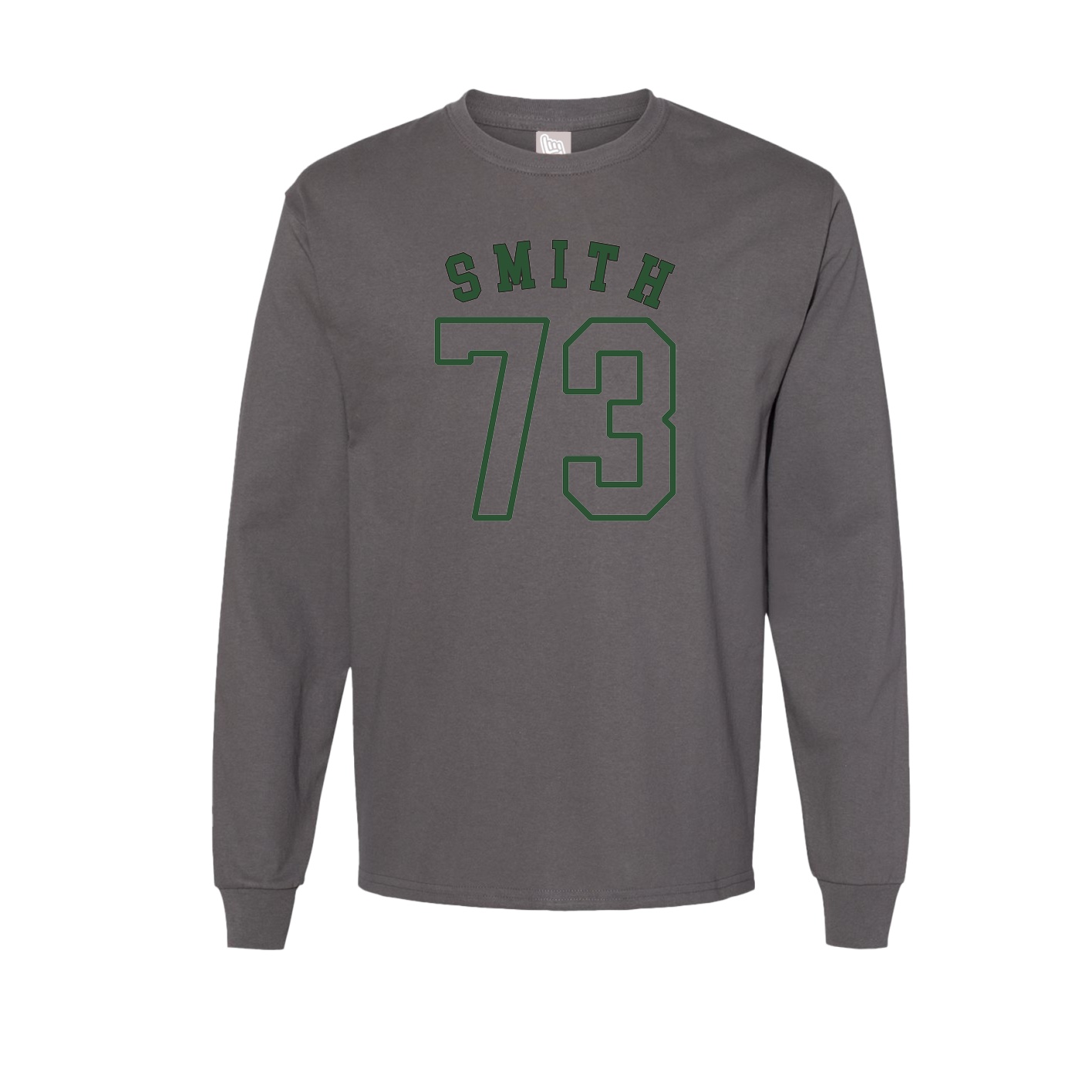 Long Sleeve Tee — Shirsey Arch in Grey