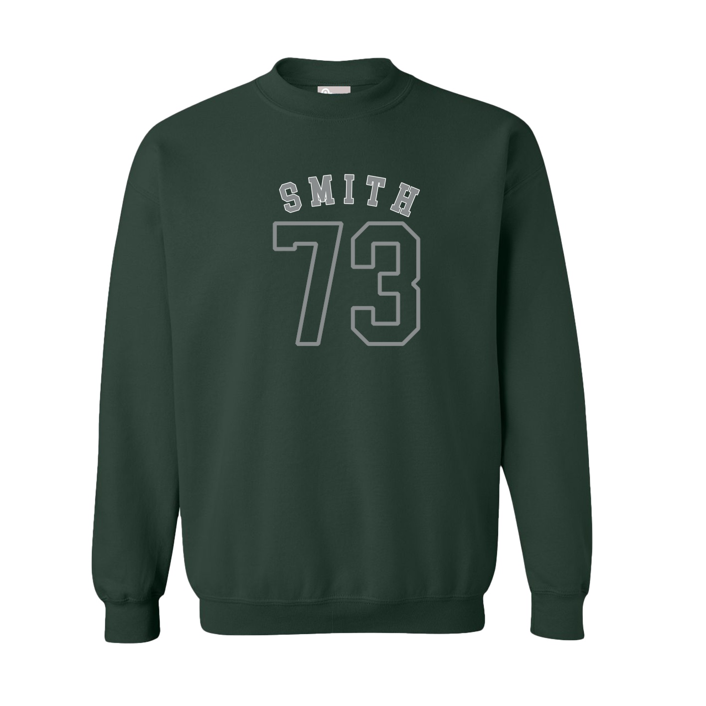 Fleece Crew — Shirsey Arch in Green