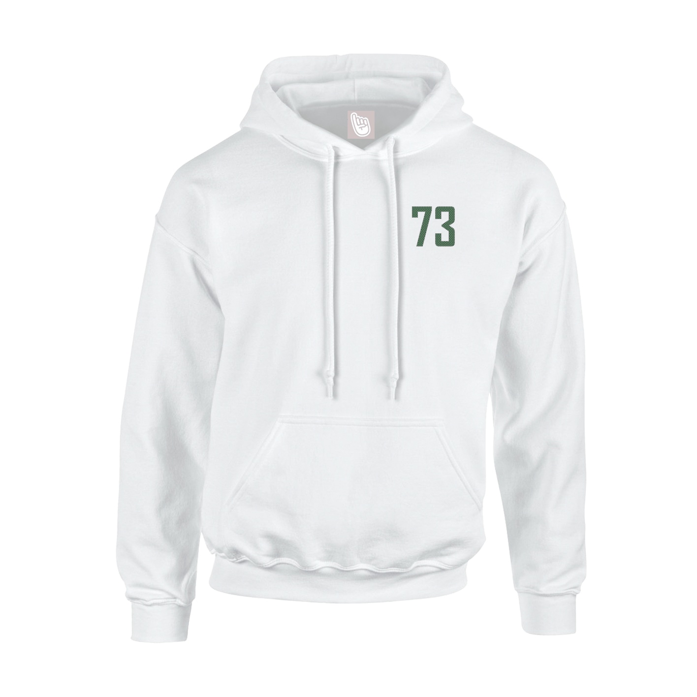 Youth Hoodie — Front Shirsy in White