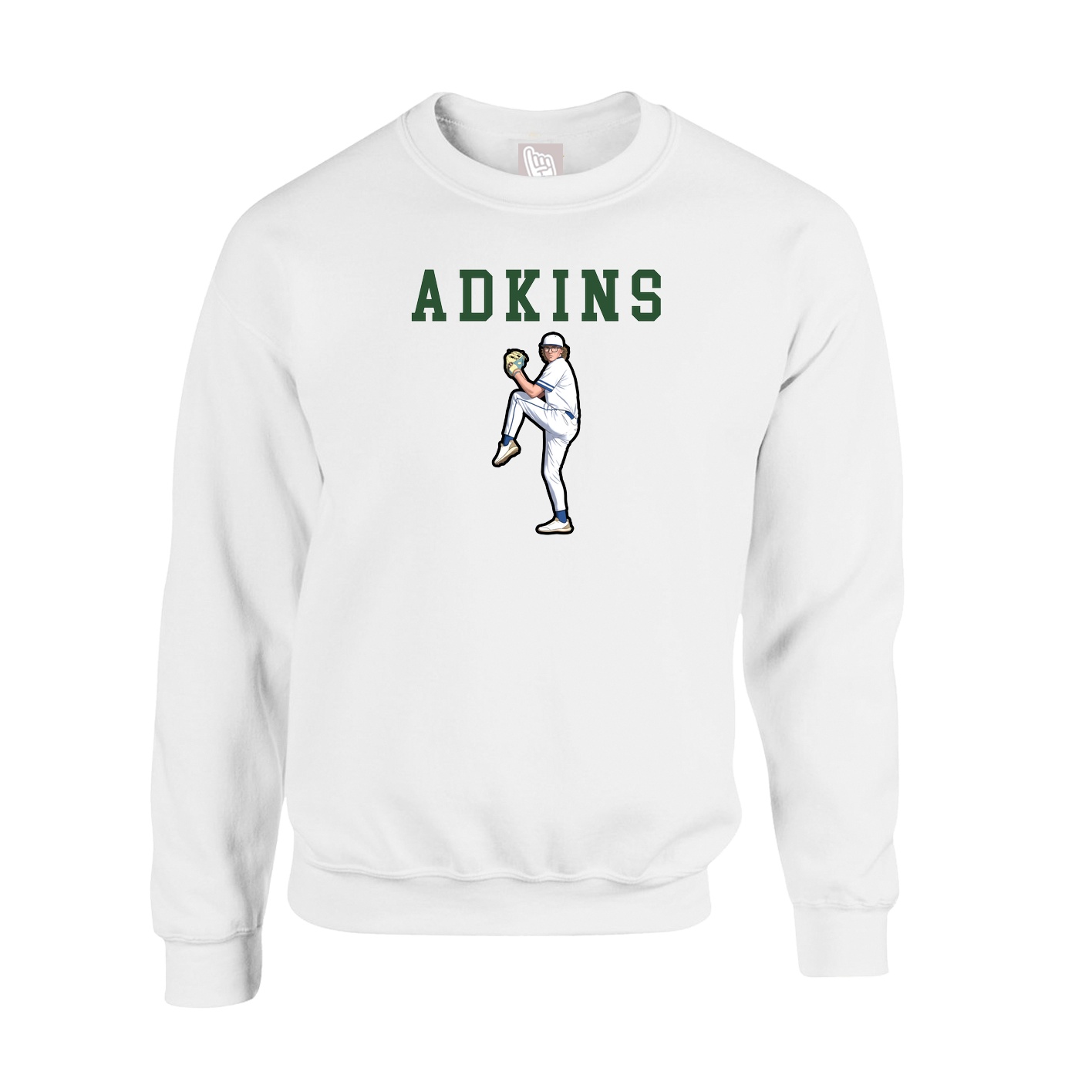Fleece Crew — Shirsey in White