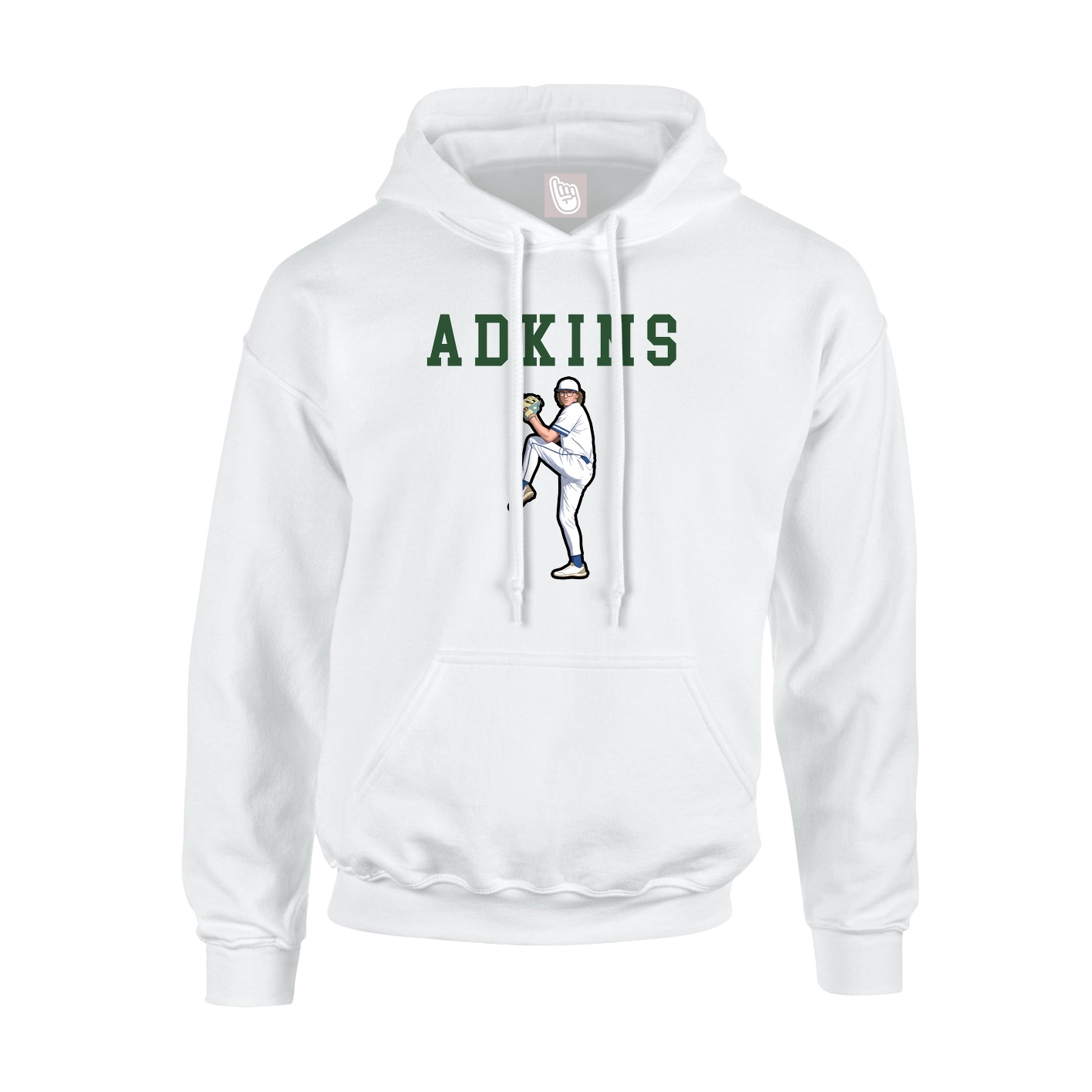 Youth Hoodie — Shirsey in White