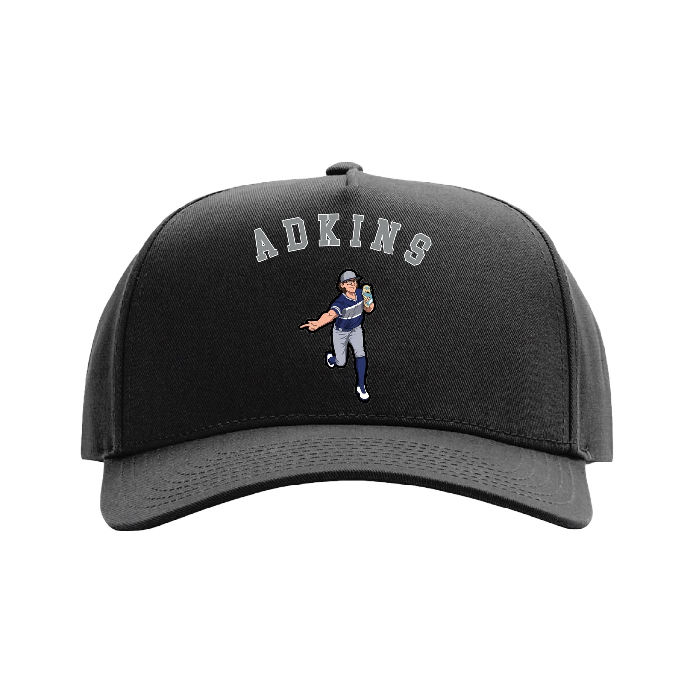 Full Fabric Five-Panel Champ Cap