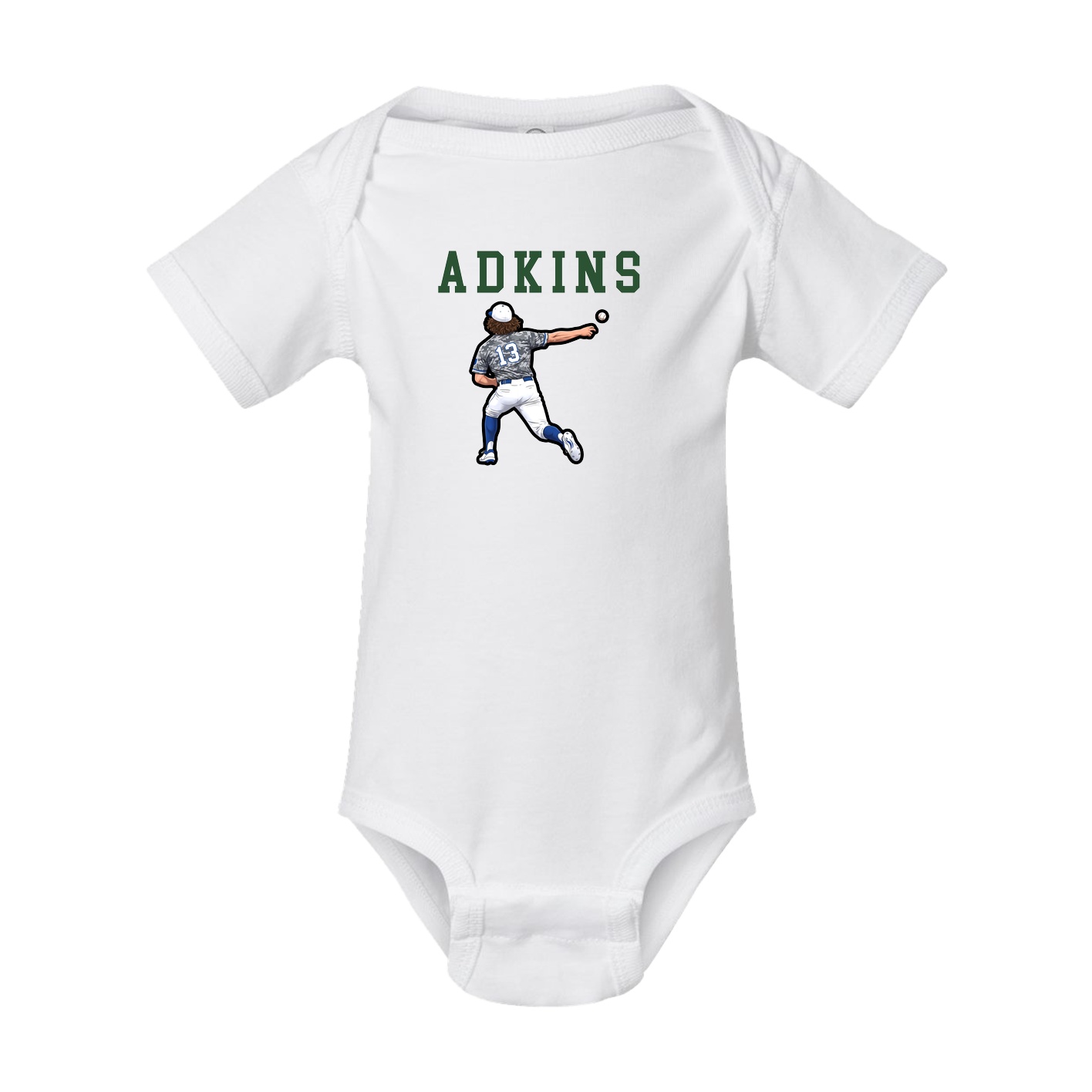Baby Onesie — Shirsey in White