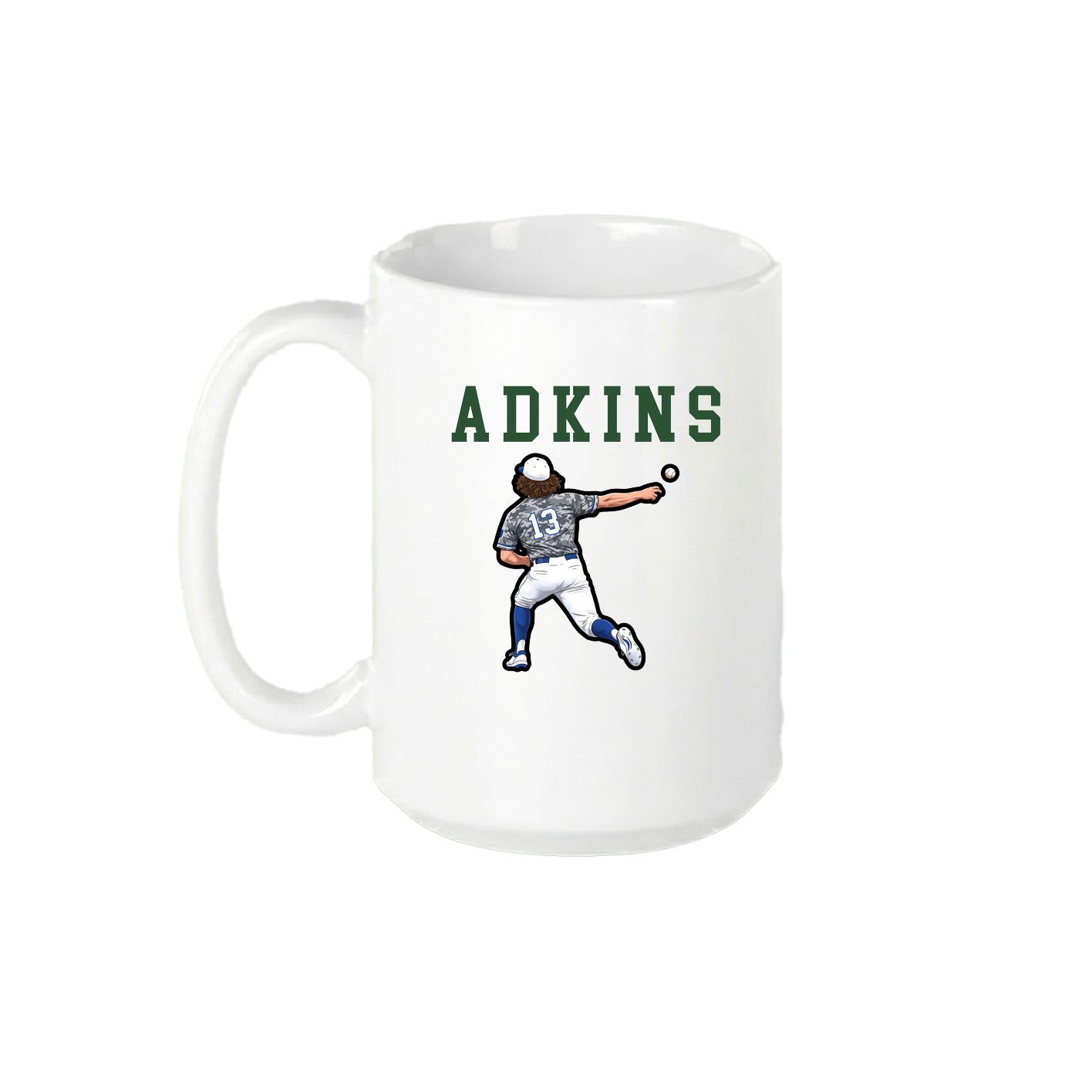 15oz Coffee Mug — Shirsey in White