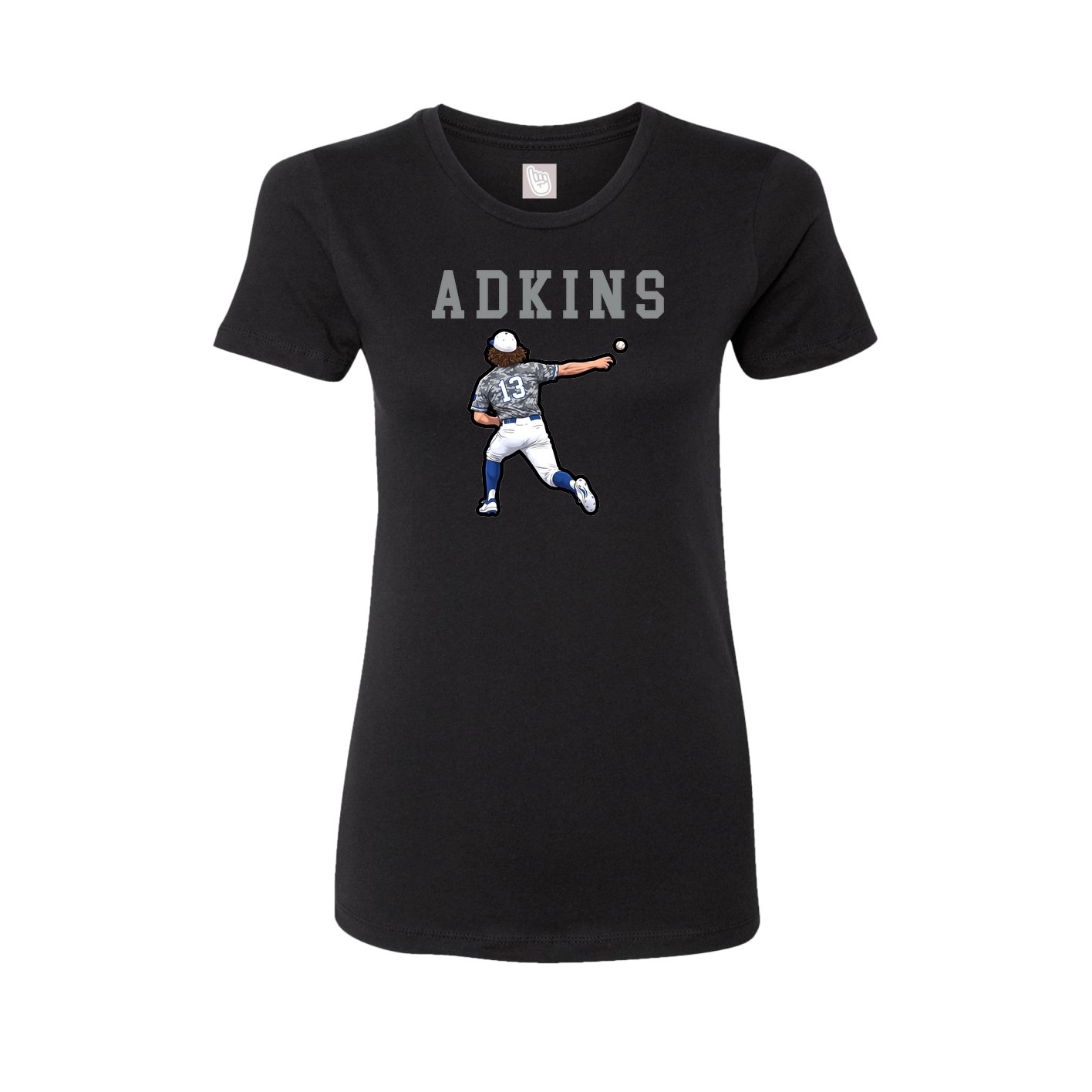 Fitted Women's Tee — Shirsey in Black
