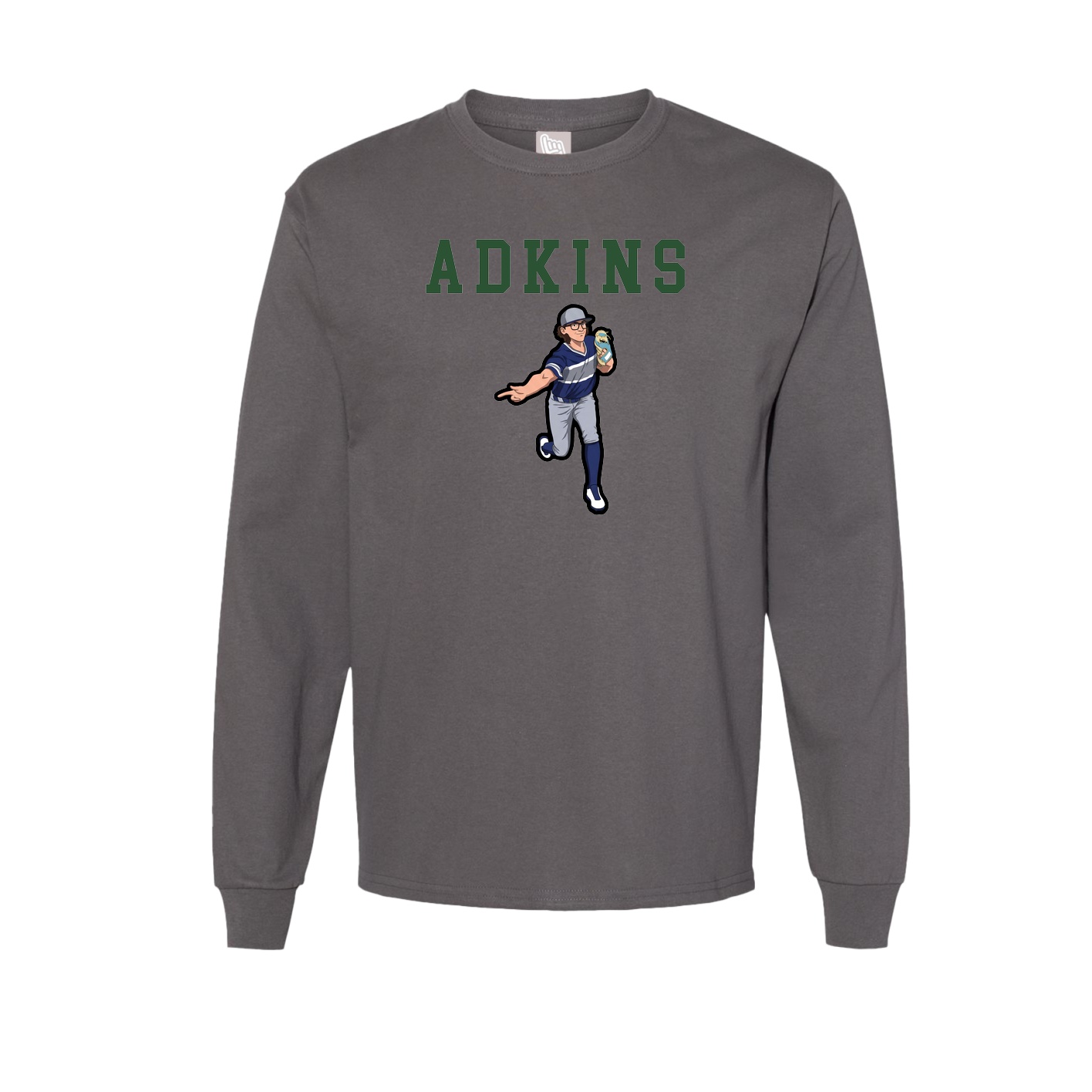 Long Sleeve Tee — Shirsey in Grey