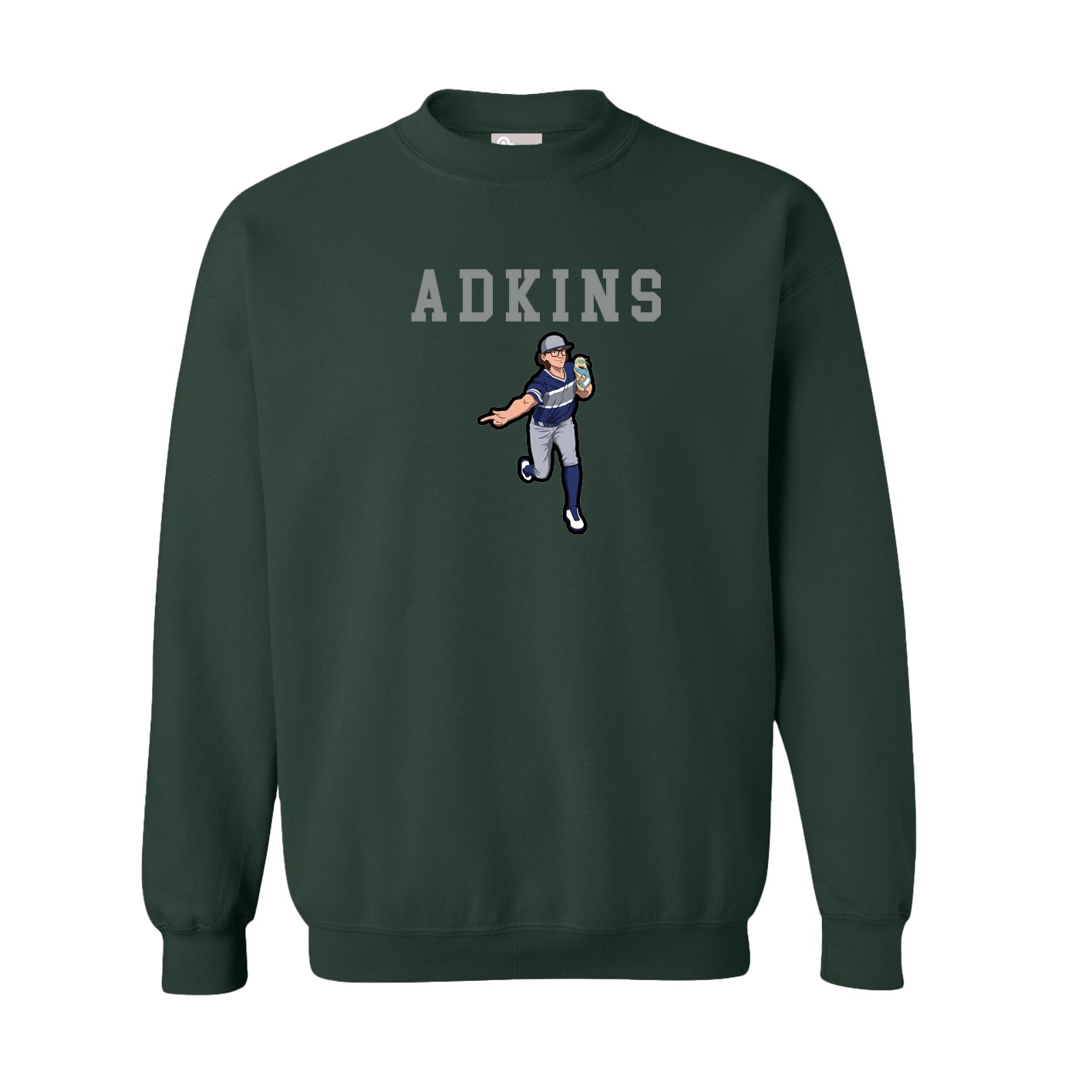 Fleece Crew — Shirsey in Green