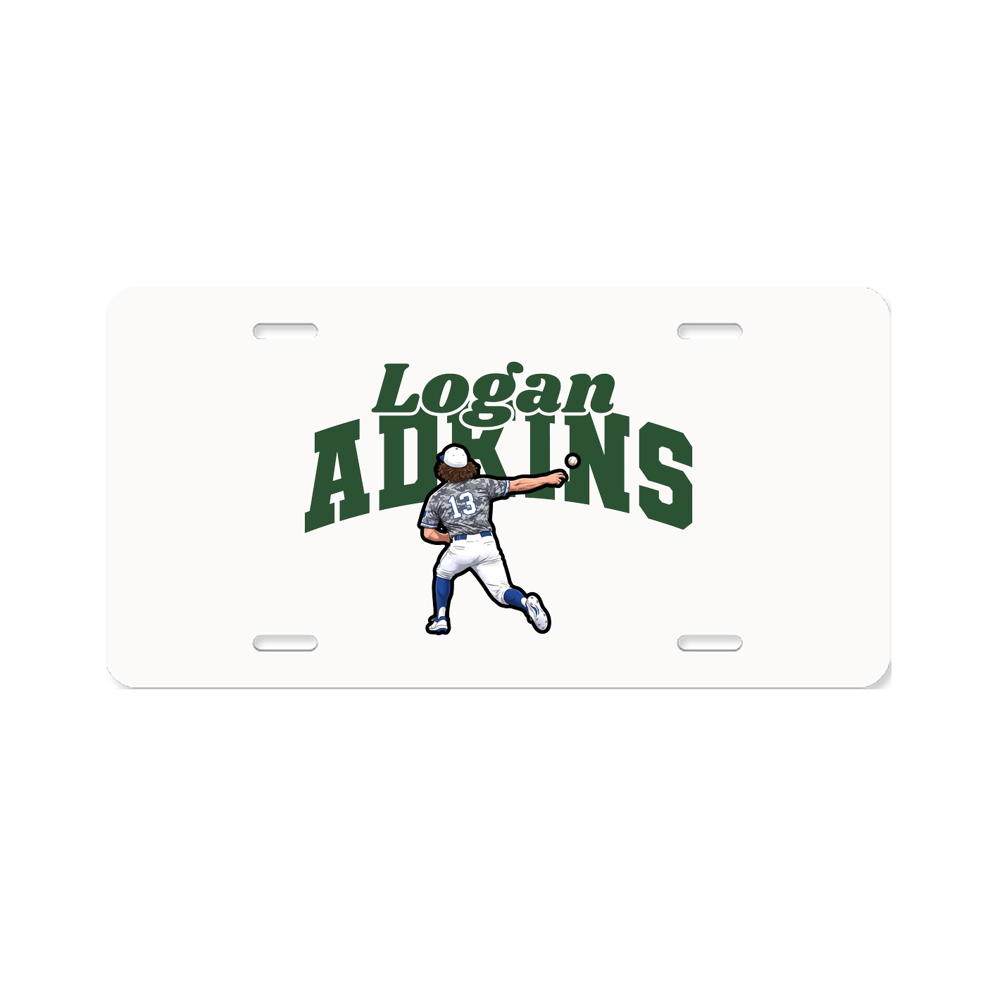 License Plate — Signature Arch in Classic