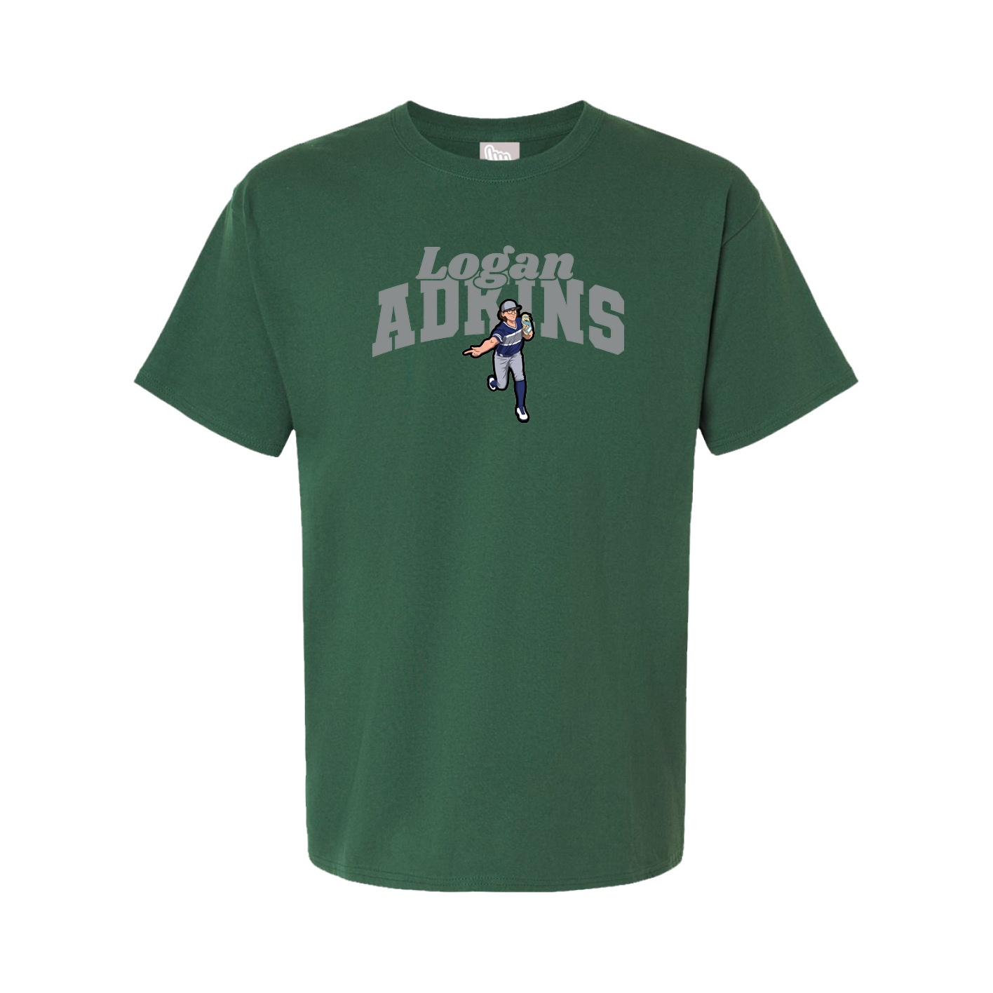 Tee — Signature Arch in Green