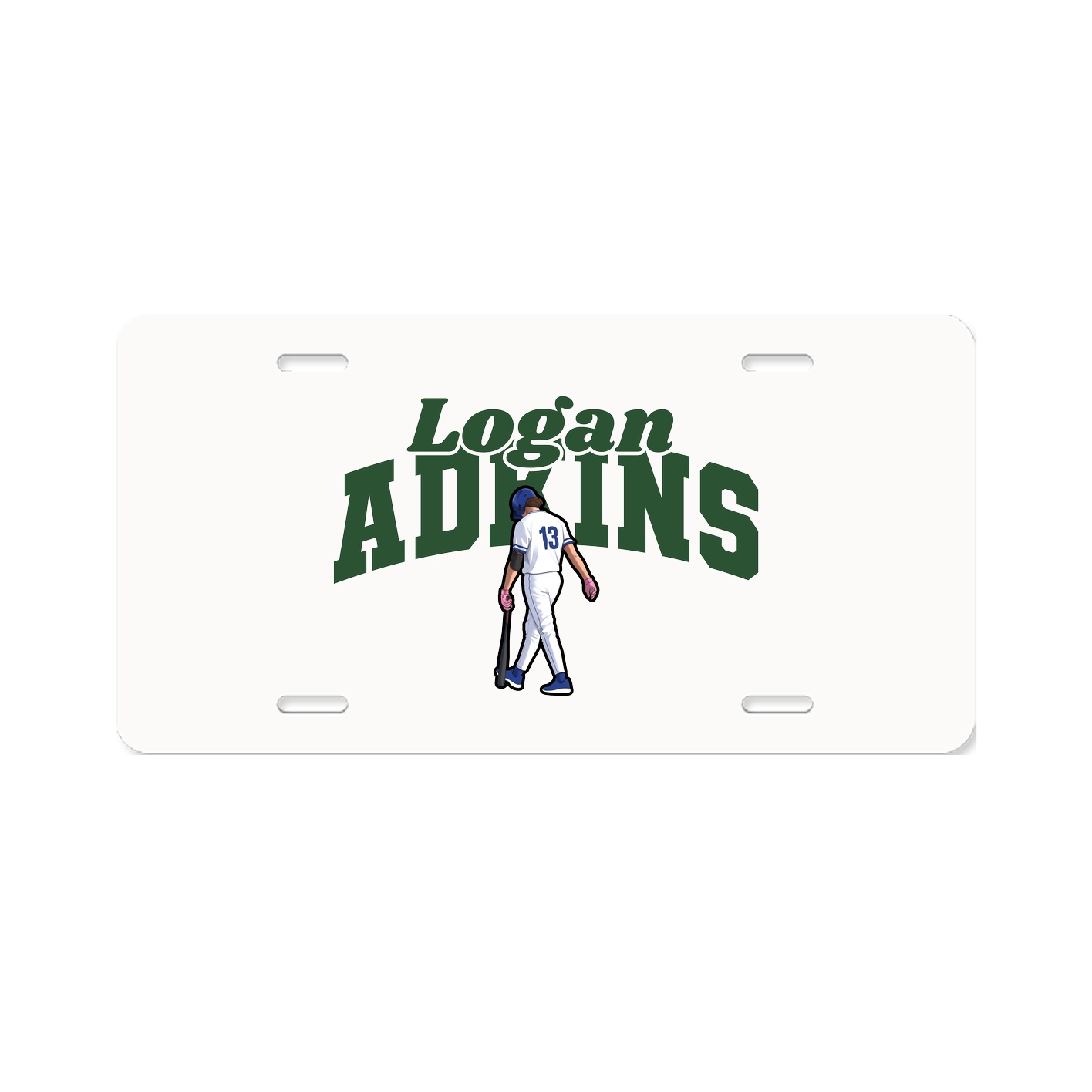 License Plate — Signature Arch in Classic