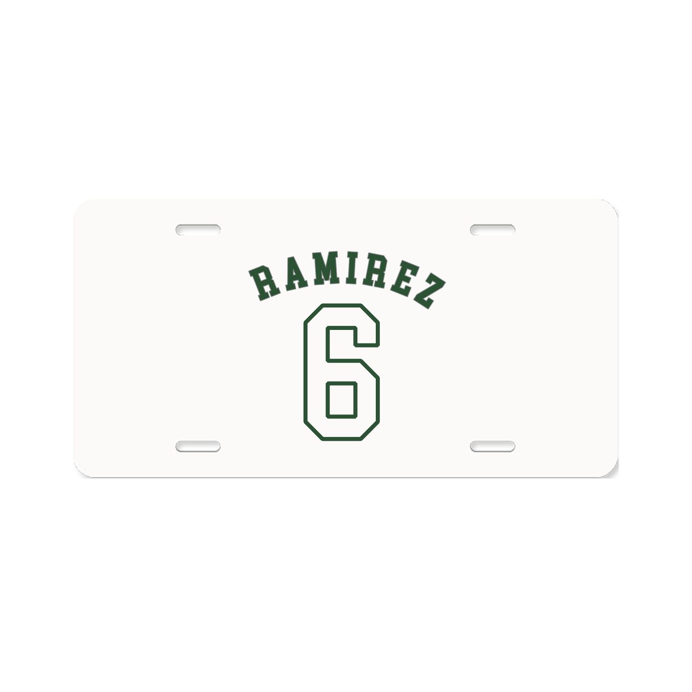 License Plate — Shirsey Arch in Classic