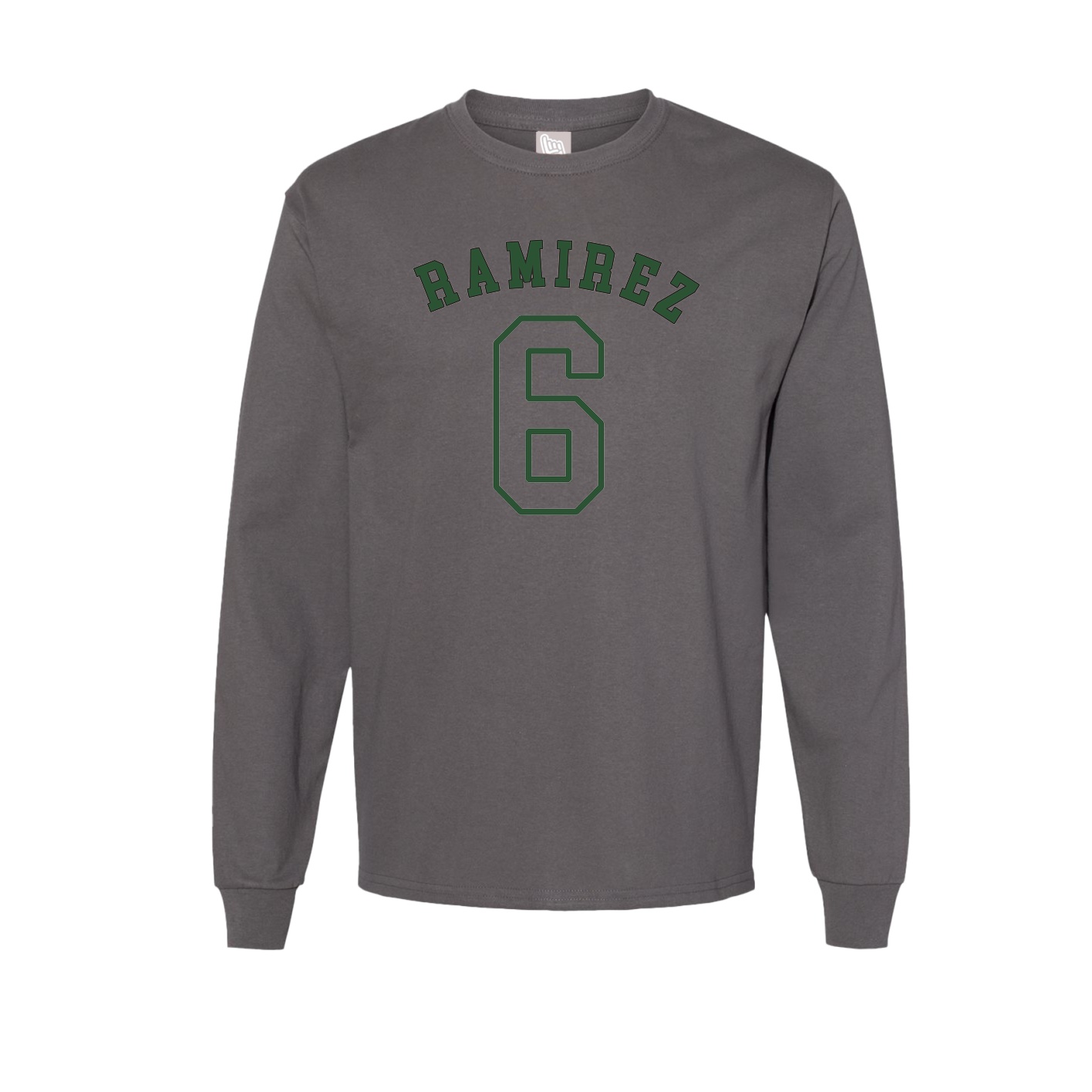 Long Sleeve Tee — Shirsey Arch in Grey