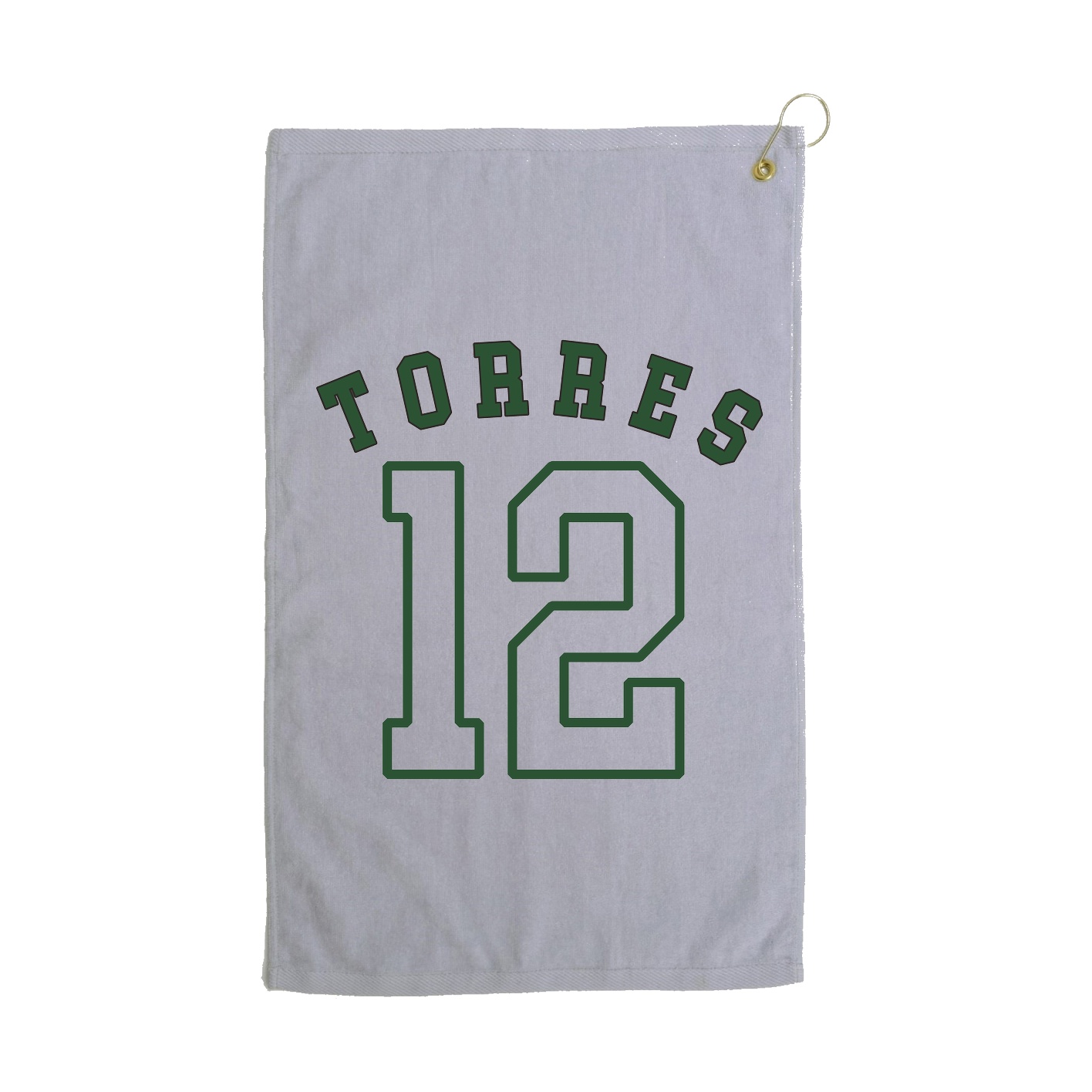 Golf Towel — Shirsey Arch in Grey