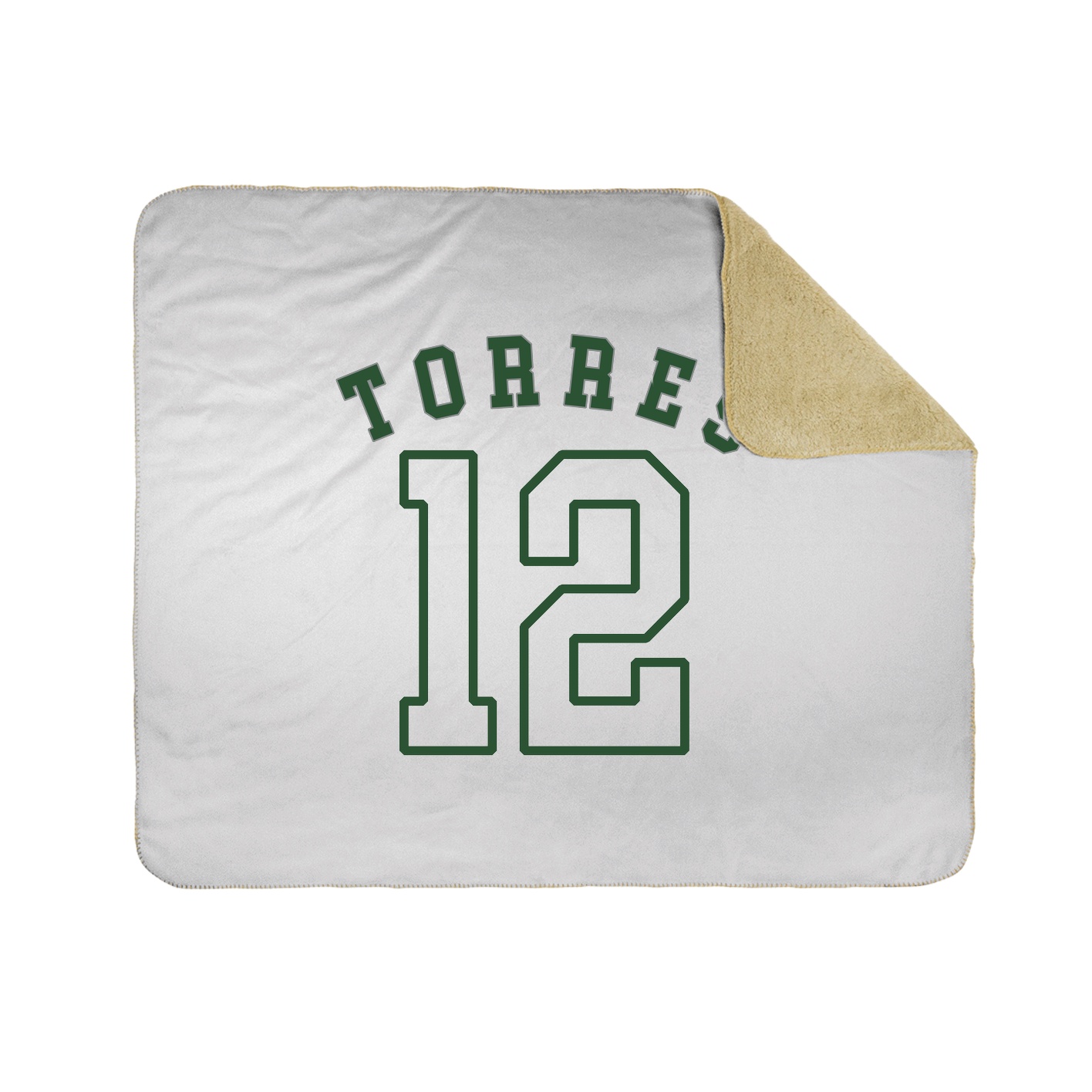 Throw Blanket — Shirsey Arch in White