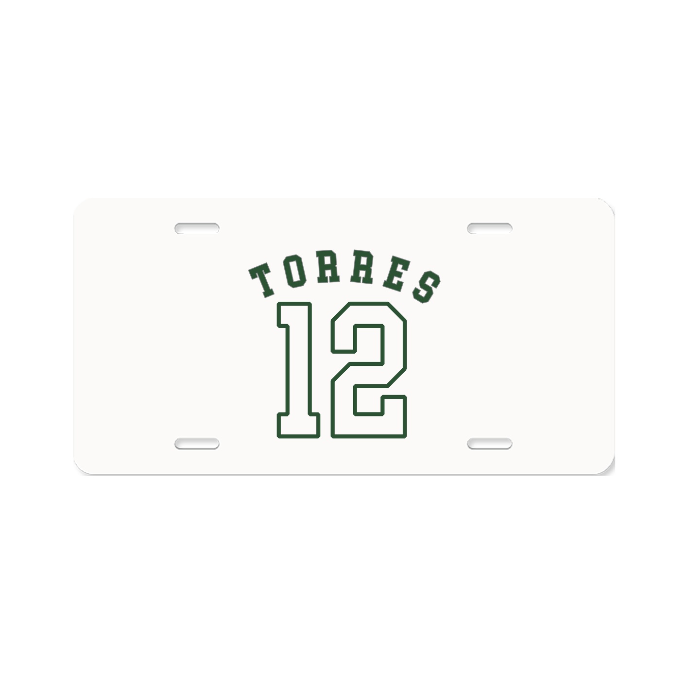 License Plate — Shirsey Arch in Classic