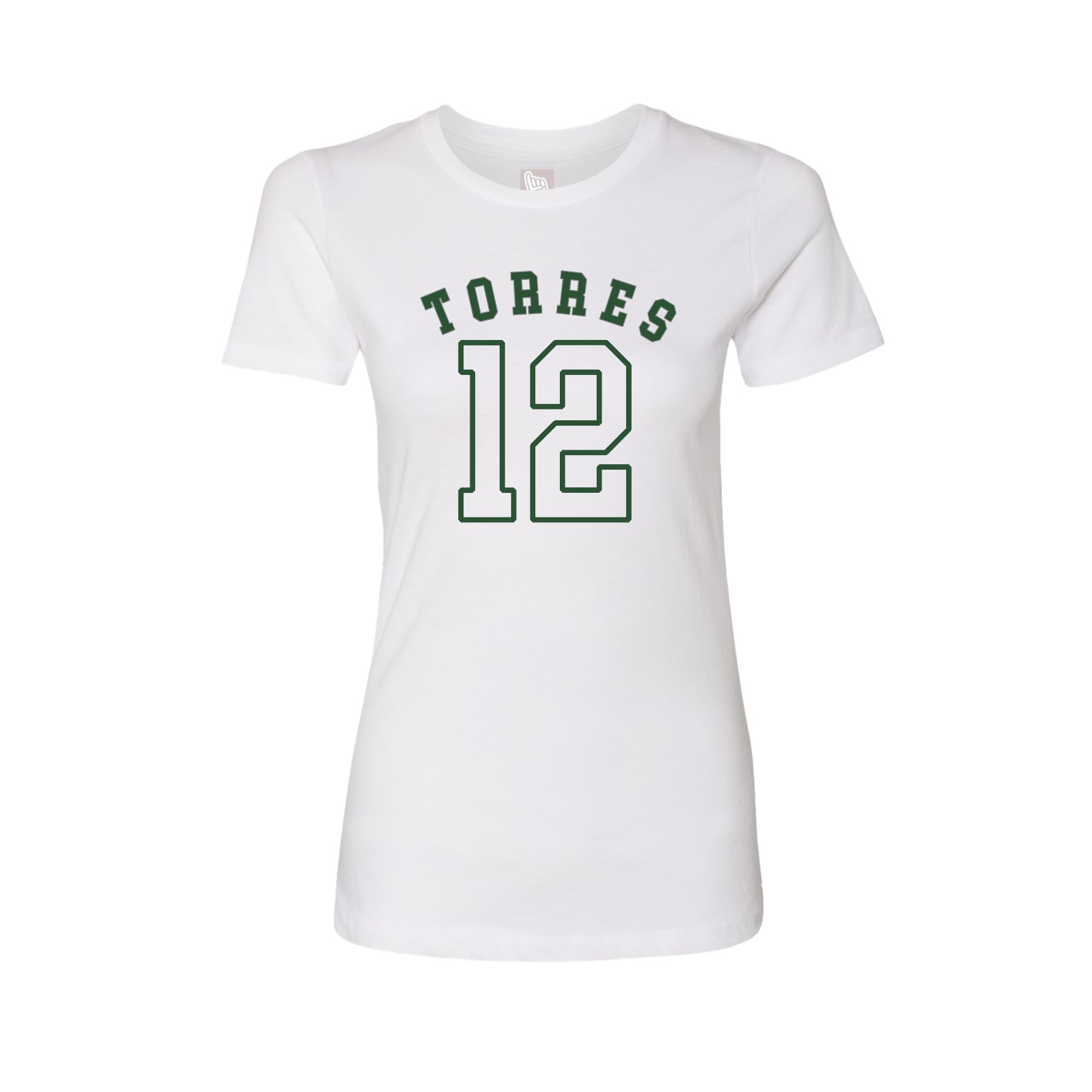 Womens Tee — Shirsey Arch in White