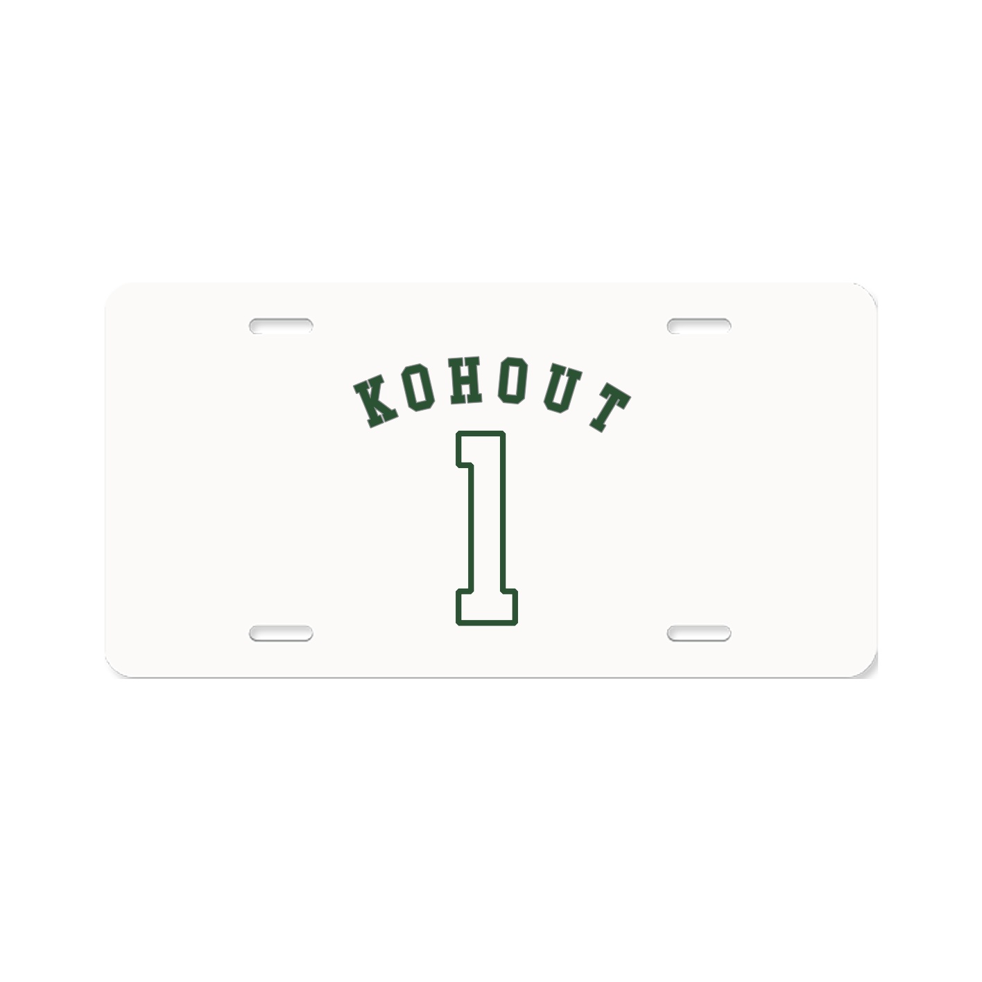 License Plate — Shirsey Arch in Classic