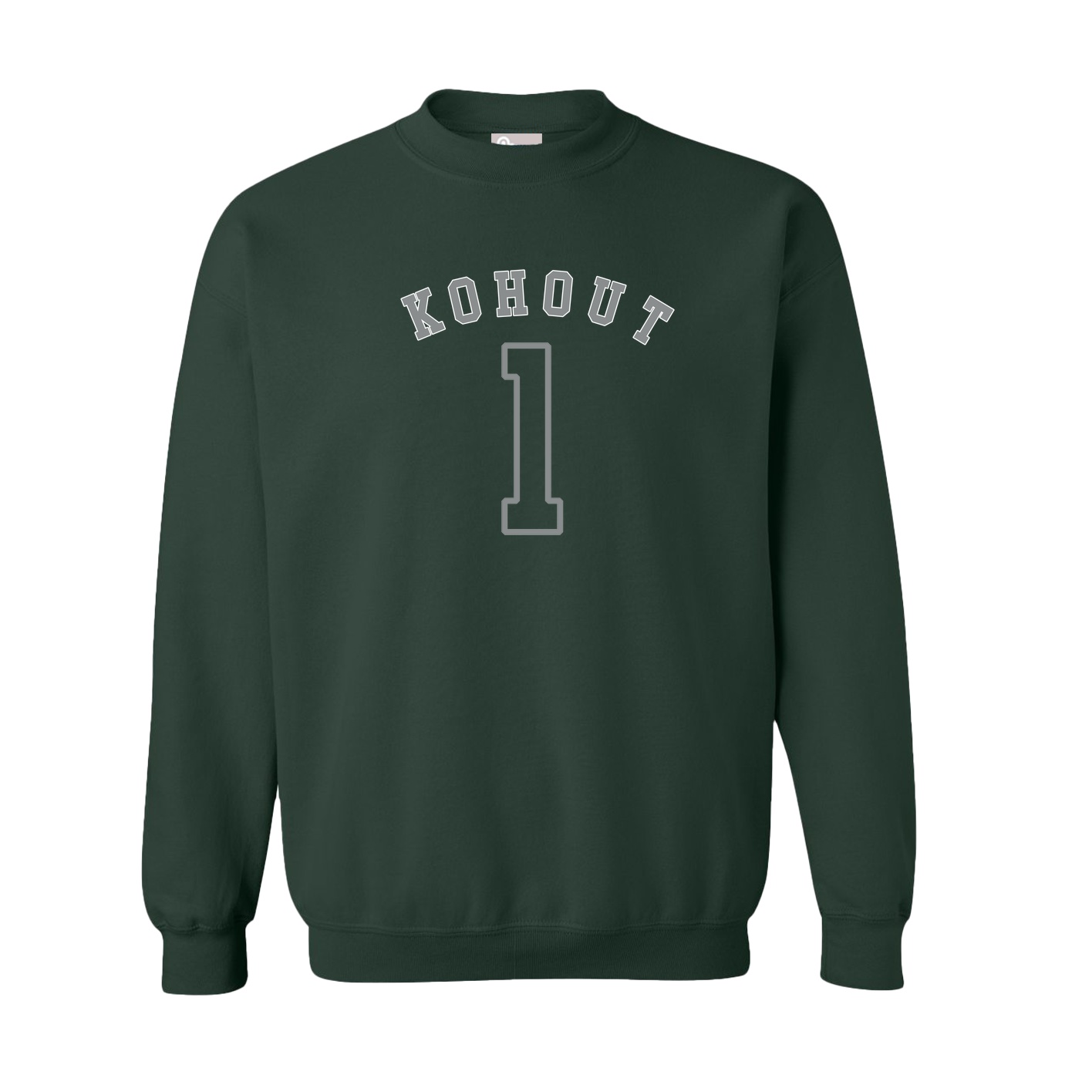 Fleece Crew — Shirsey Arch in Green