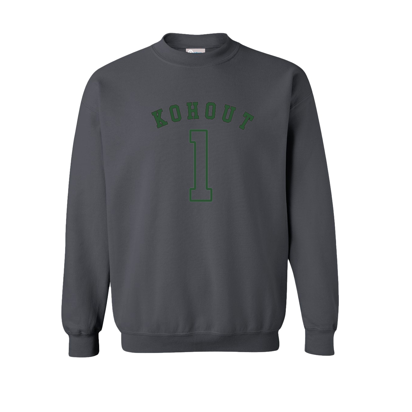Fleece Crew — Shirsey Arch in Grey