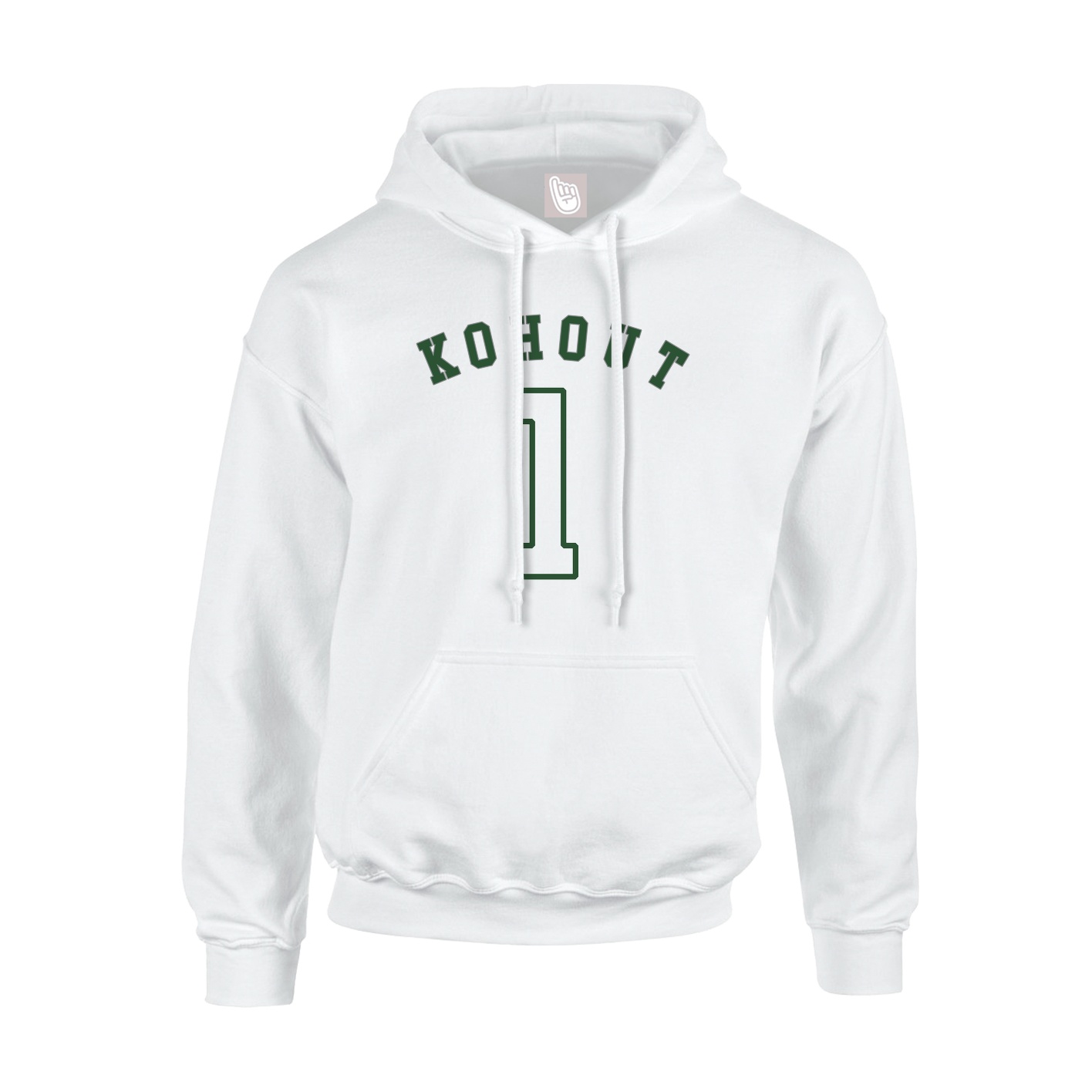 Youth Hoodie — Shirsey Arch in White