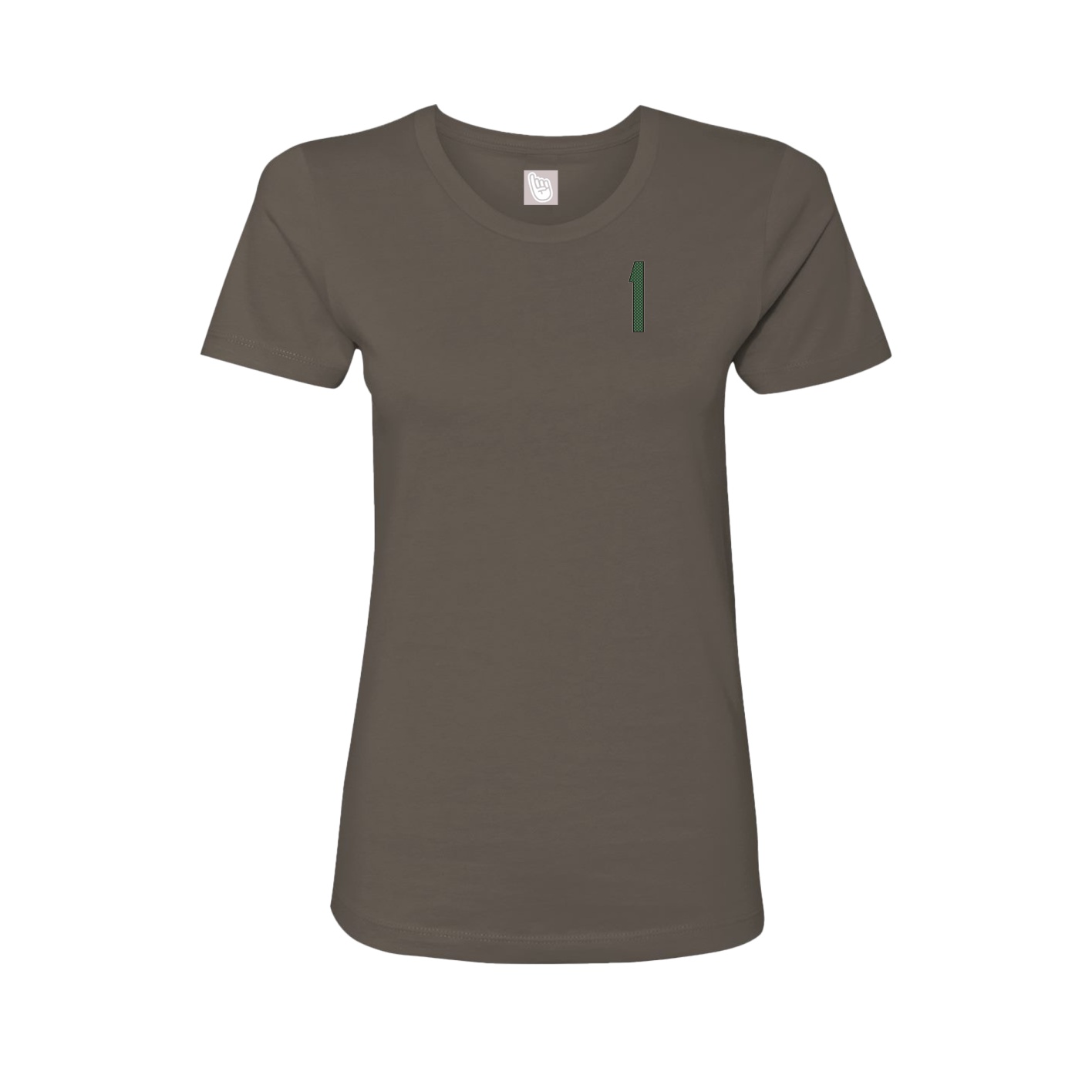 Womens Tee — Front Shirsy in Grey
