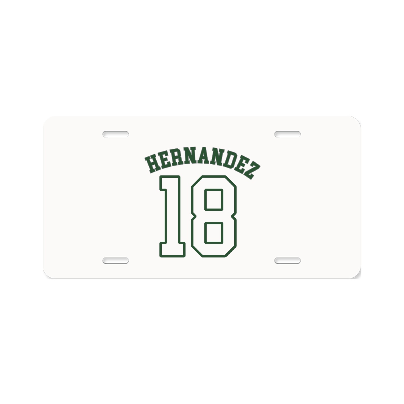 License Plate — Shirsey Arch in Classic