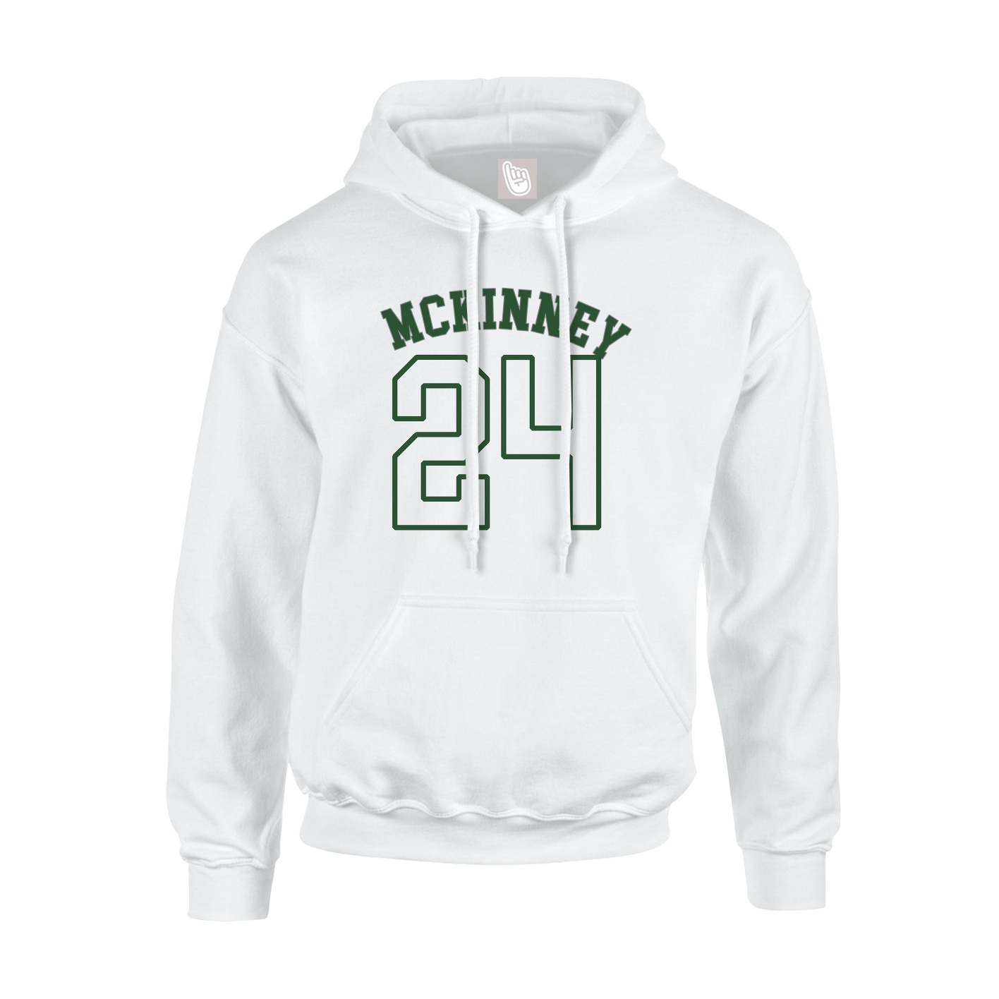 Youth Hoodie — Shirsey Arch in White