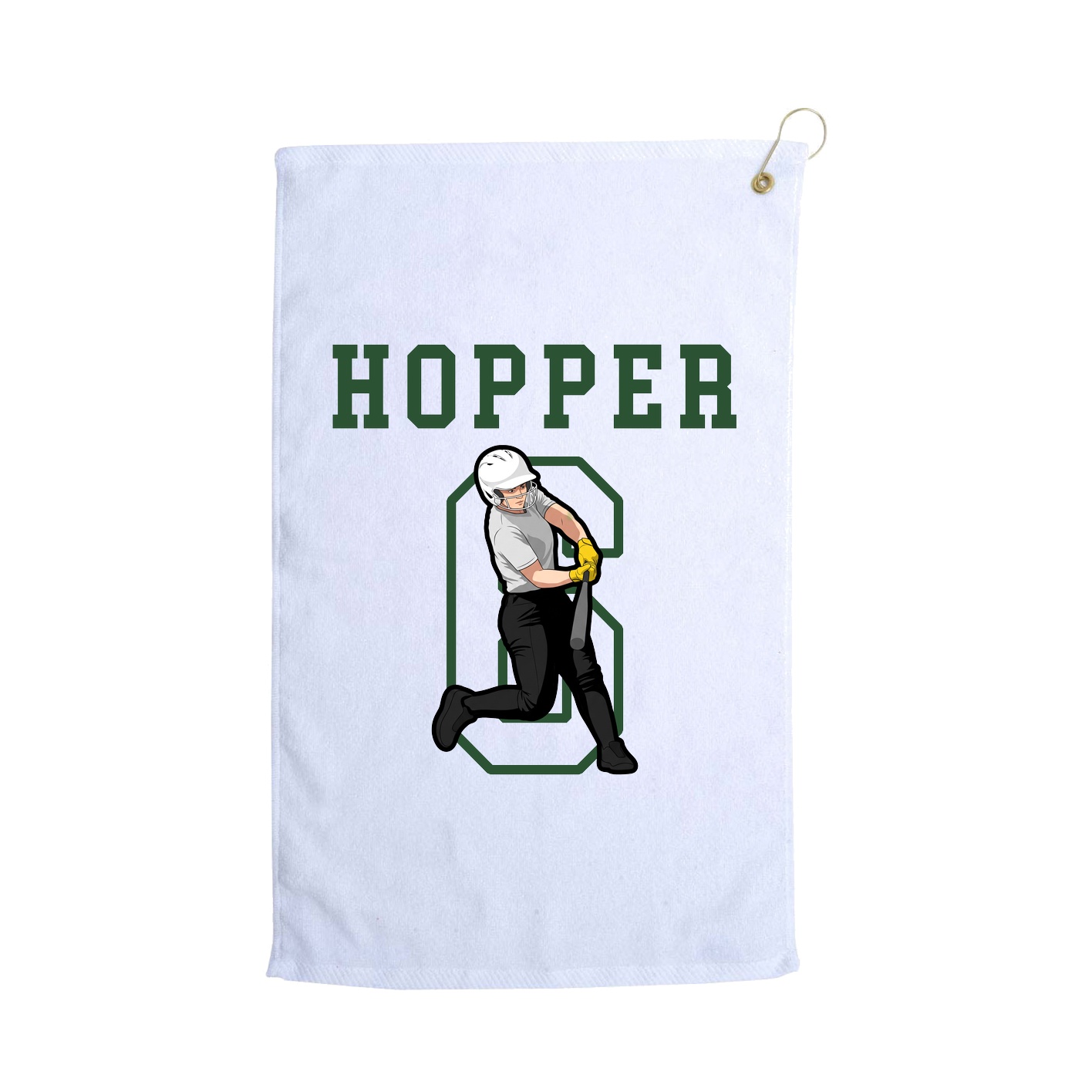 Golf Towel — Shirsey in White