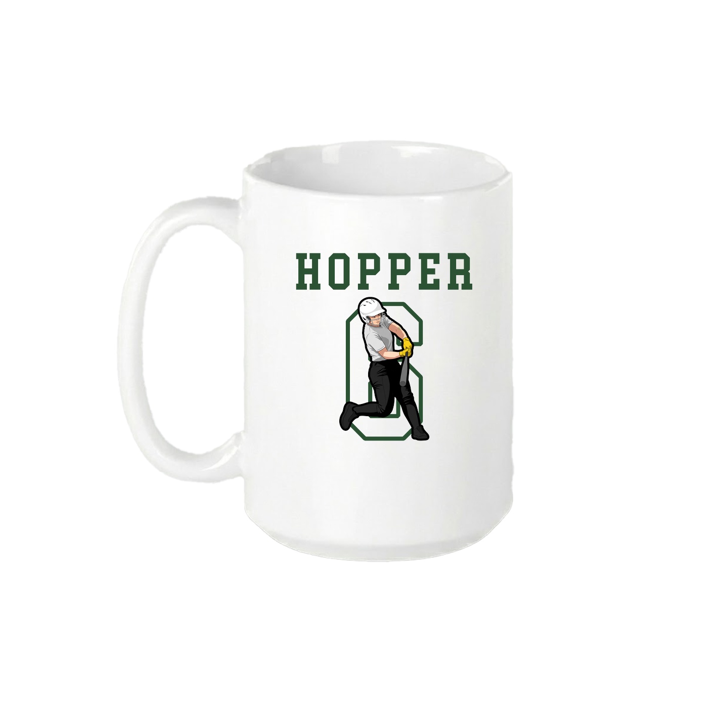 15oz Coffee Mug — Shirsey in White