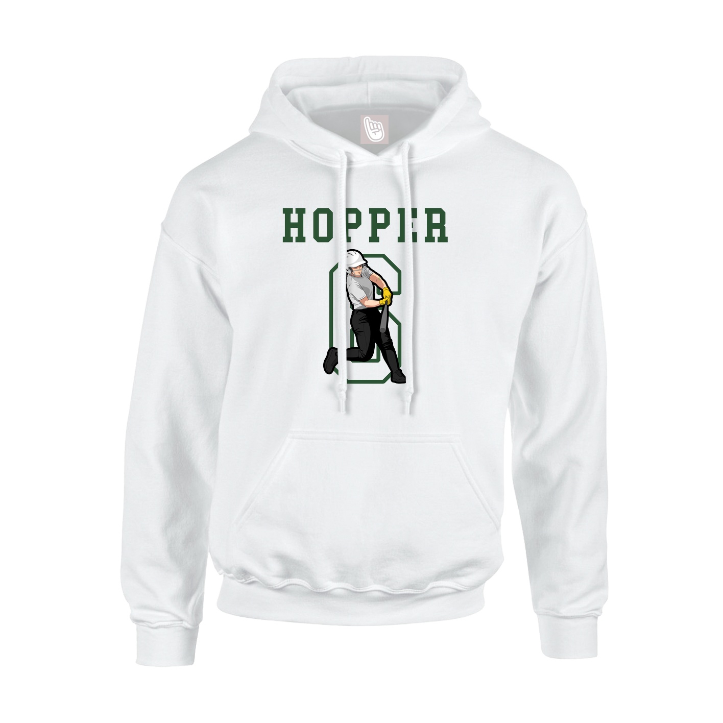 Youth Hoodie — Shirsey in White