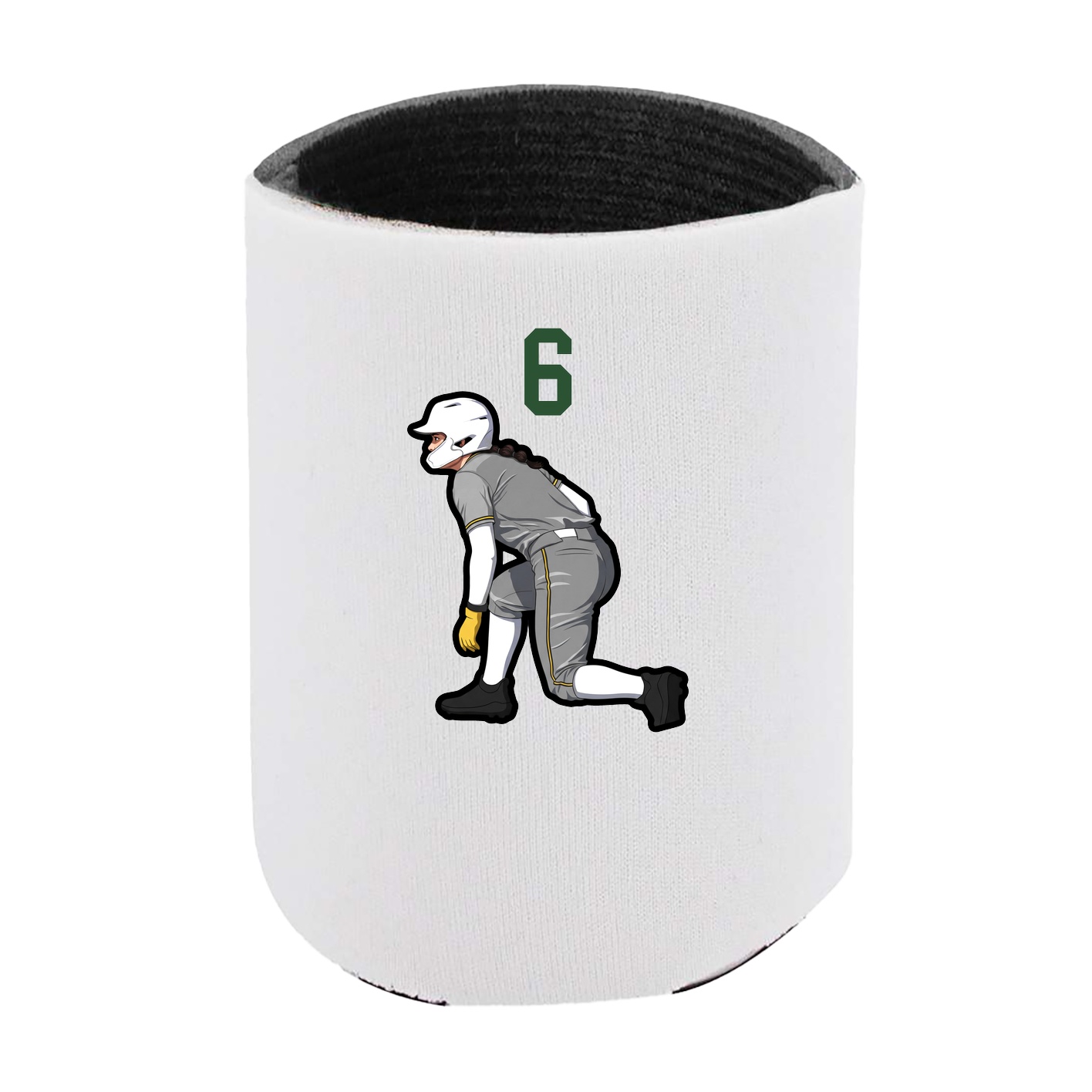 Can Holder — Number Top in White